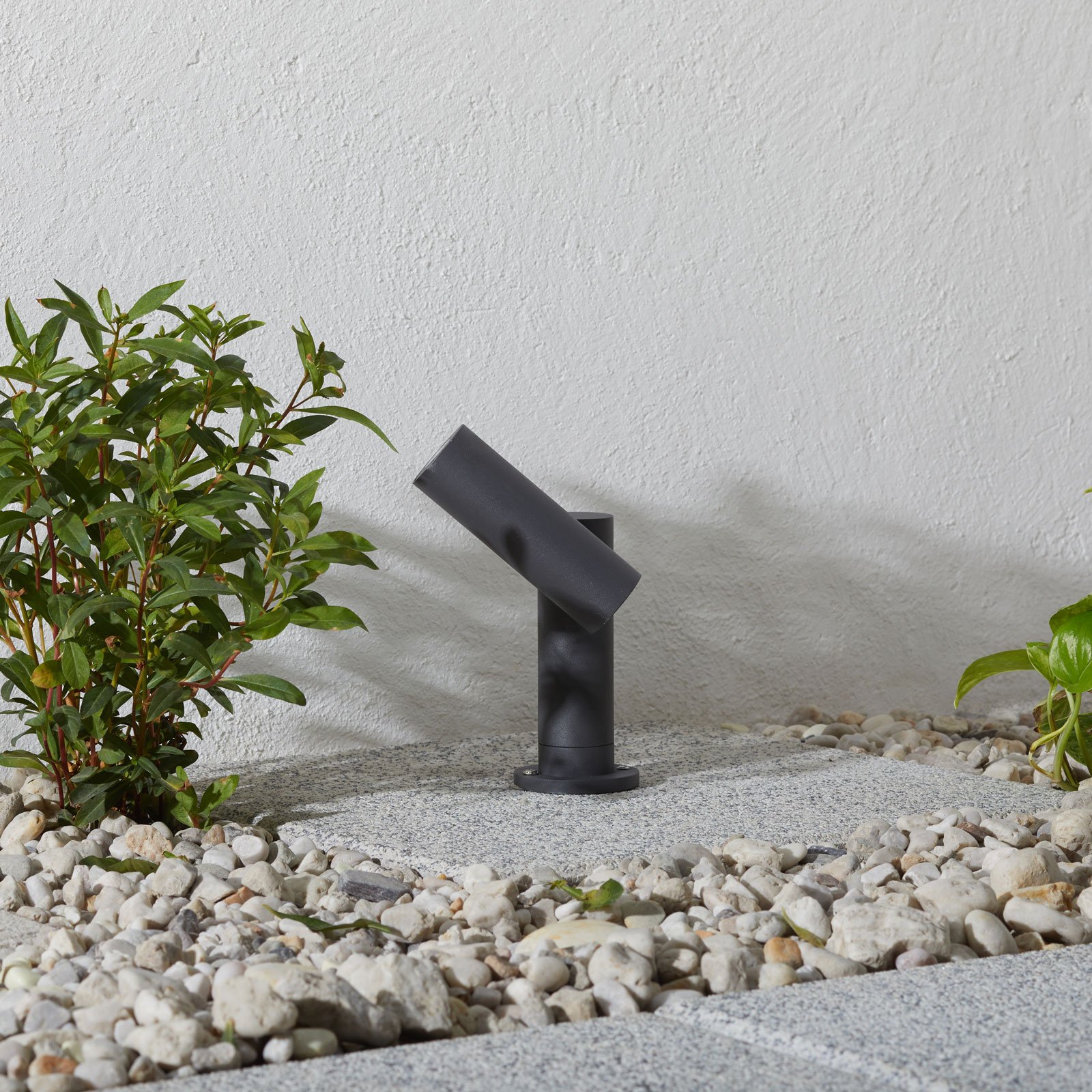 Narea LED Gartenleuchte H14 Dark Grey - Lucande