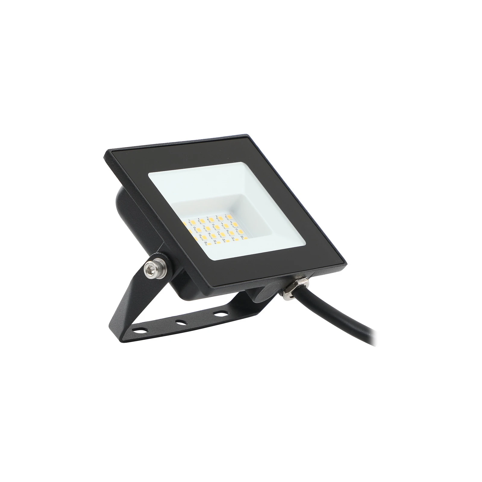 Prios Maikel Foco de exterior LED, 20W, 1500lm, metal