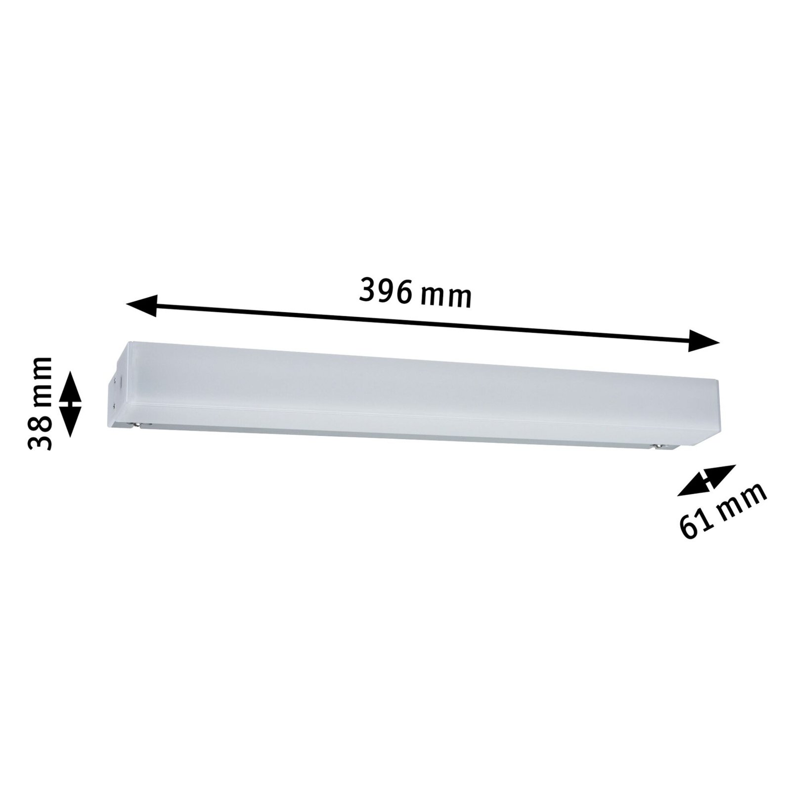 Paulmann HomeSpa Luno LED καθρέφτης, 40 cm