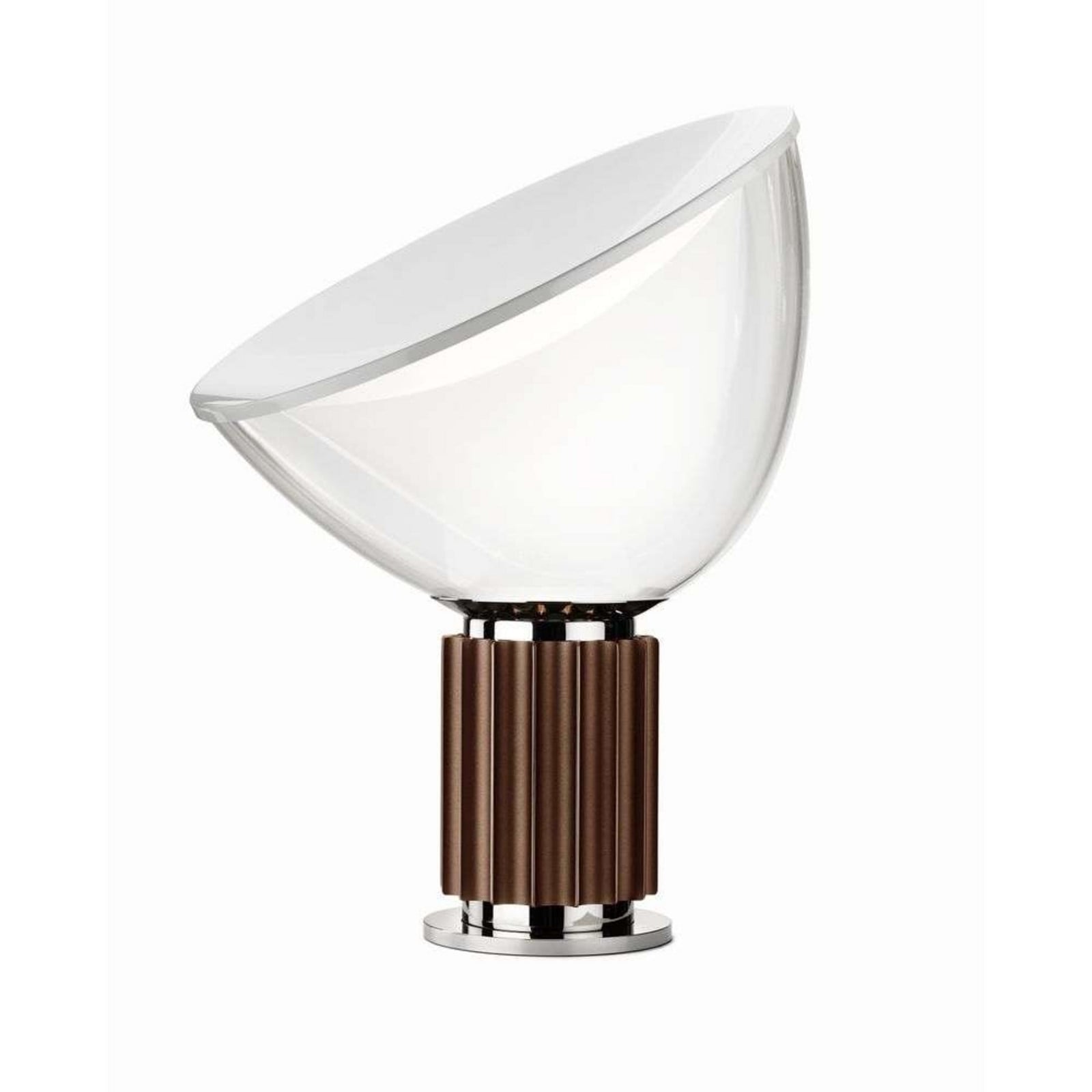 Taccia LED Tischleuchte Small Bronze FLOS - Wohnzimmer - Metall