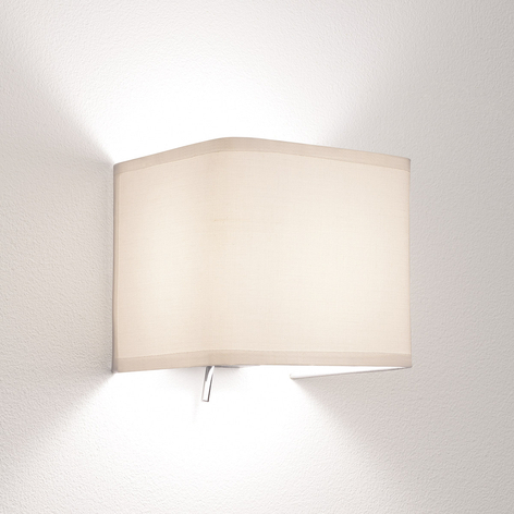 Stilfull vägglampa SALA med strömbrytare