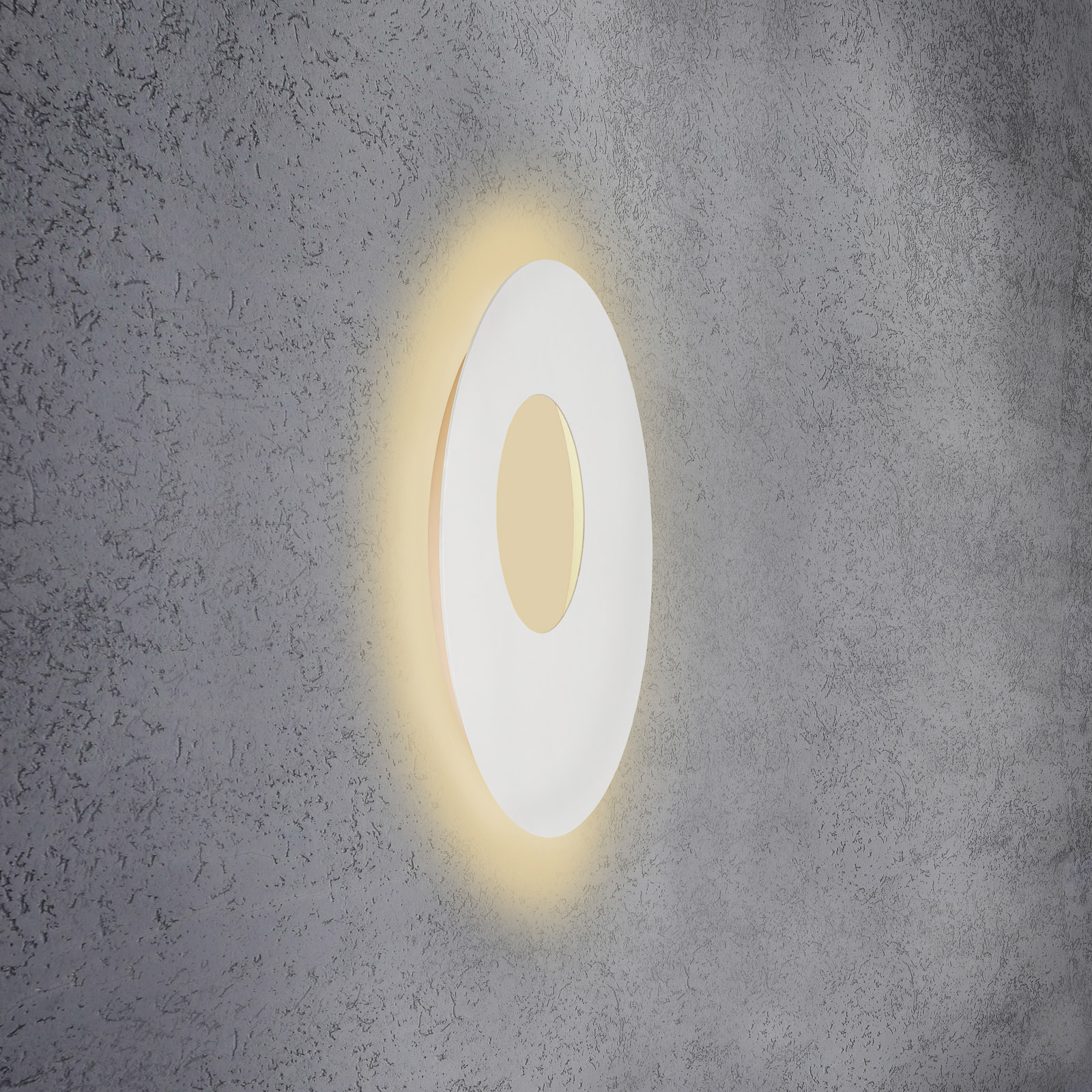Escale Blade Open LED-Wandleuchte, weiß matt