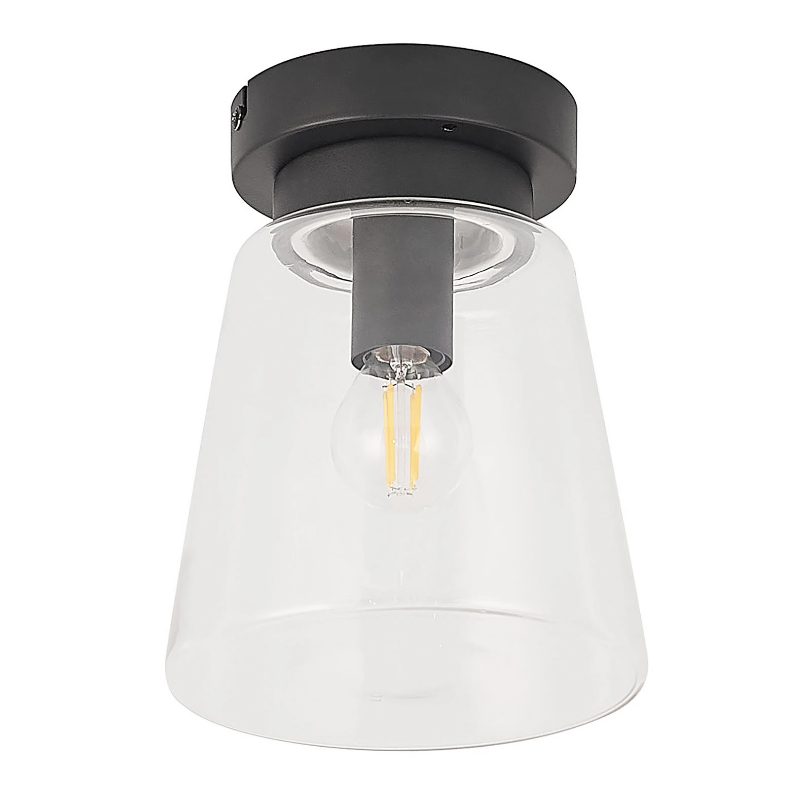 Lindby Carmalin plafonnier en verre