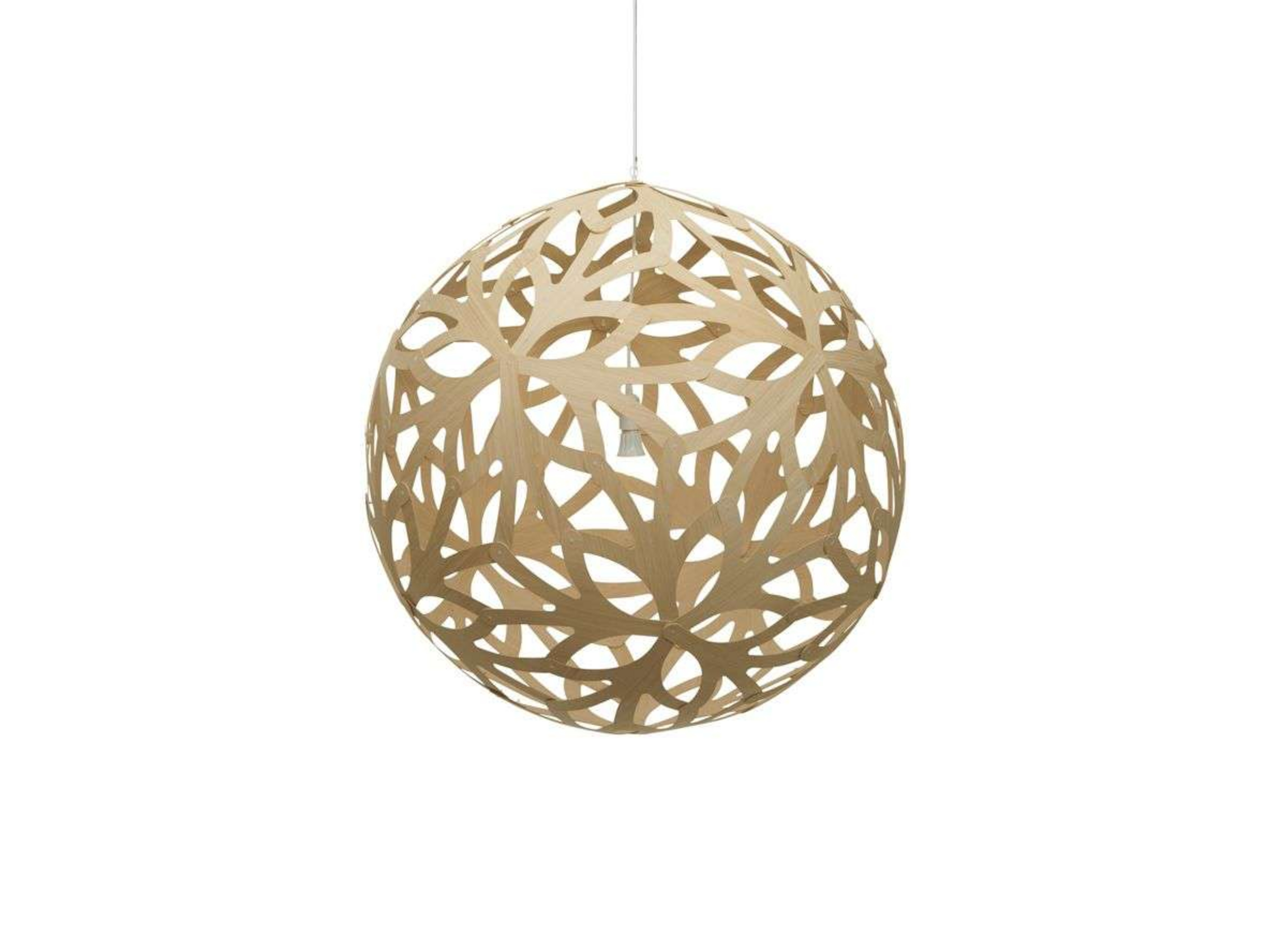 Floral Pendel Ø100 Bamboo - David Trubridge