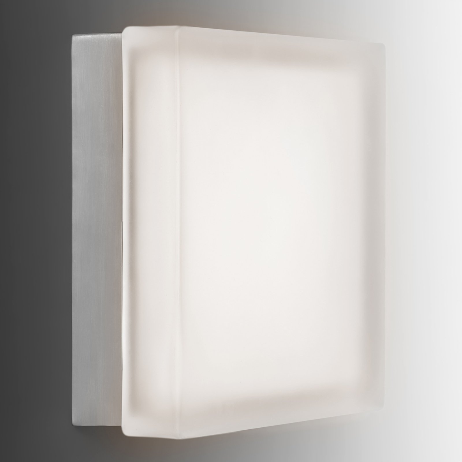 Moderne LED-Wandleuchte Briq 02L warmweiß