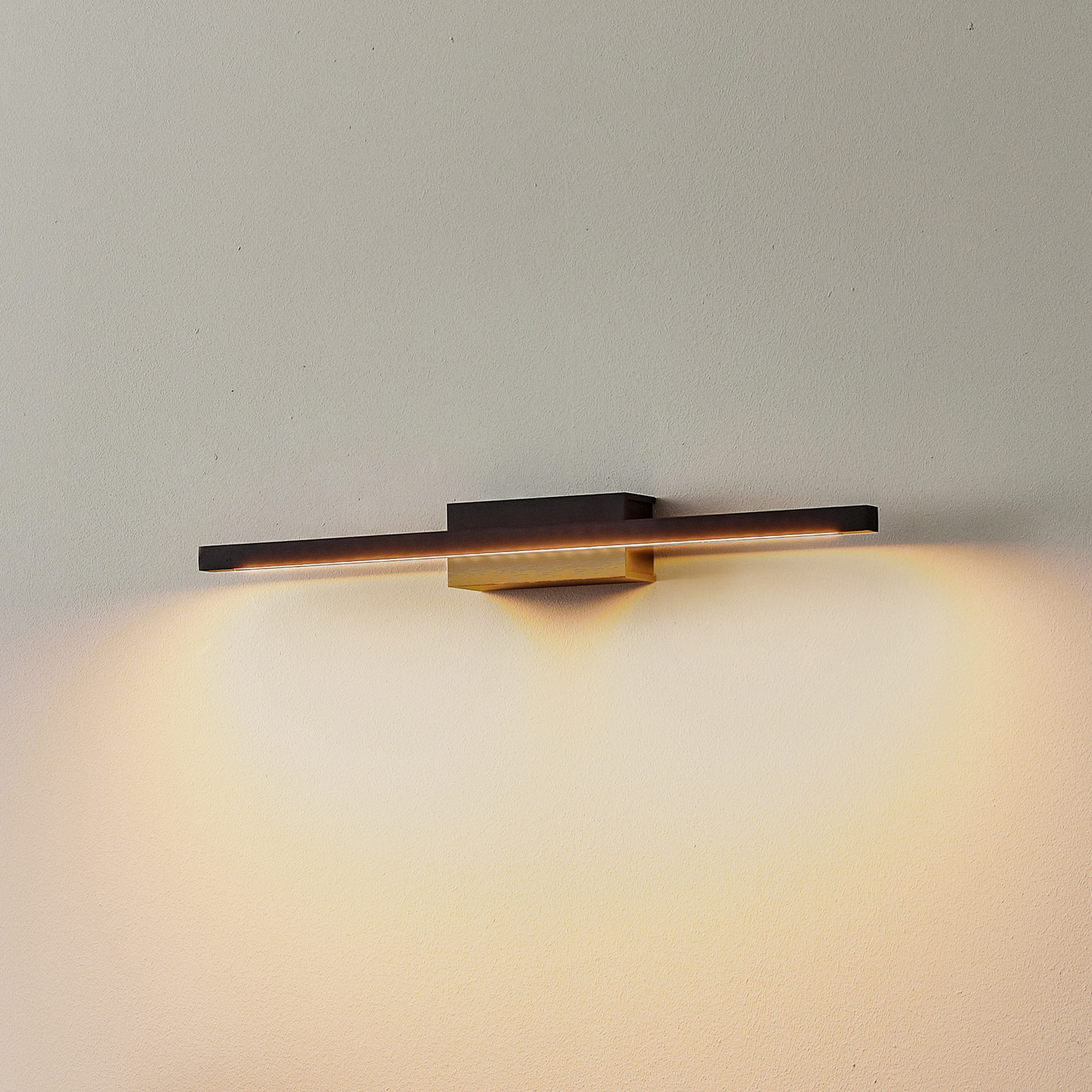 Rothfels Tolu aplique LED negro 45 cm