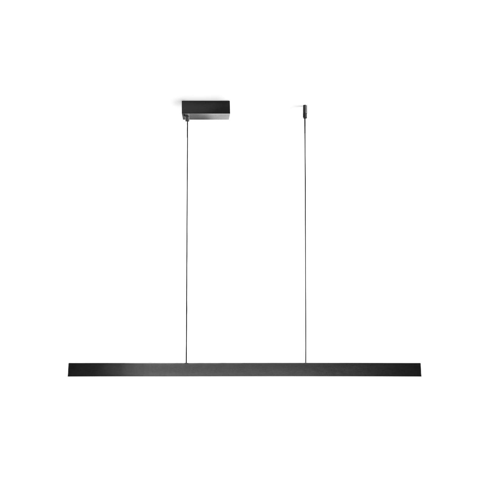 Edge Linear S1500 LED-Hängelampe, schwarz, CCT - Light-Point