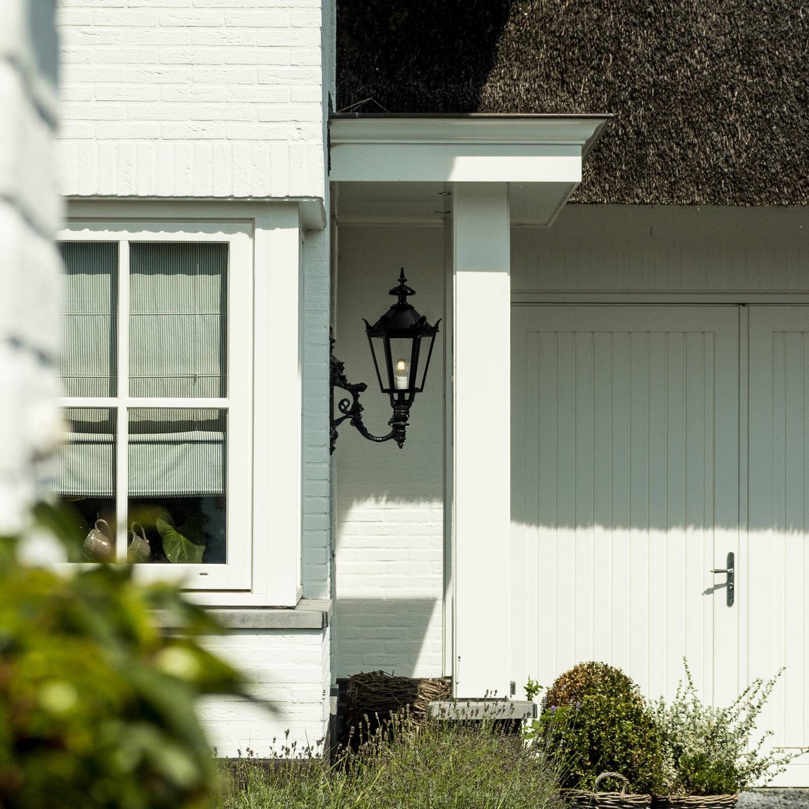 Außenwandleuchte Diana, grün günstig online kaufen