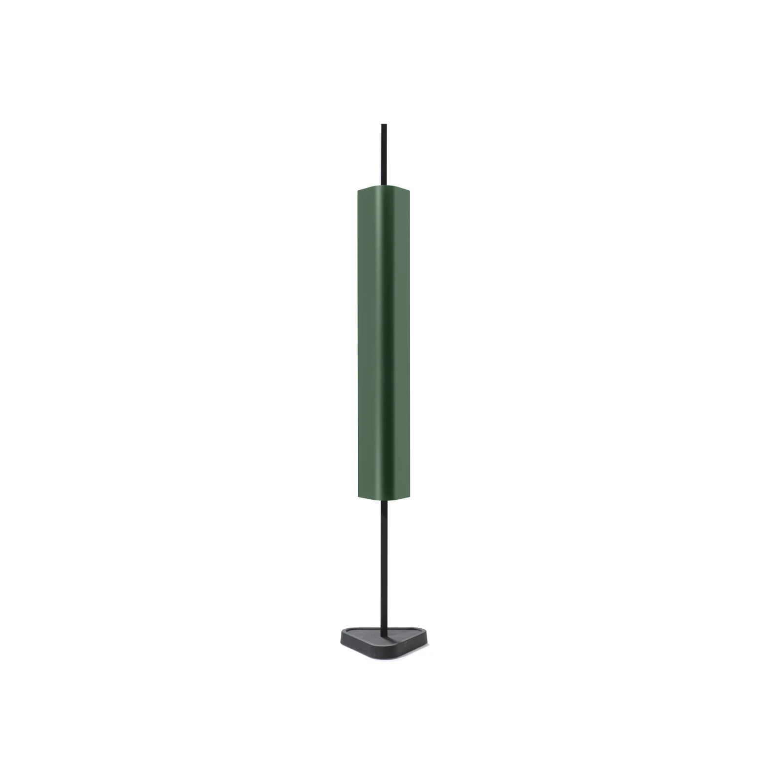Lampada da tavolo LED FLOS Emi, verde scuro, dimmerabile, altezza 114 cm