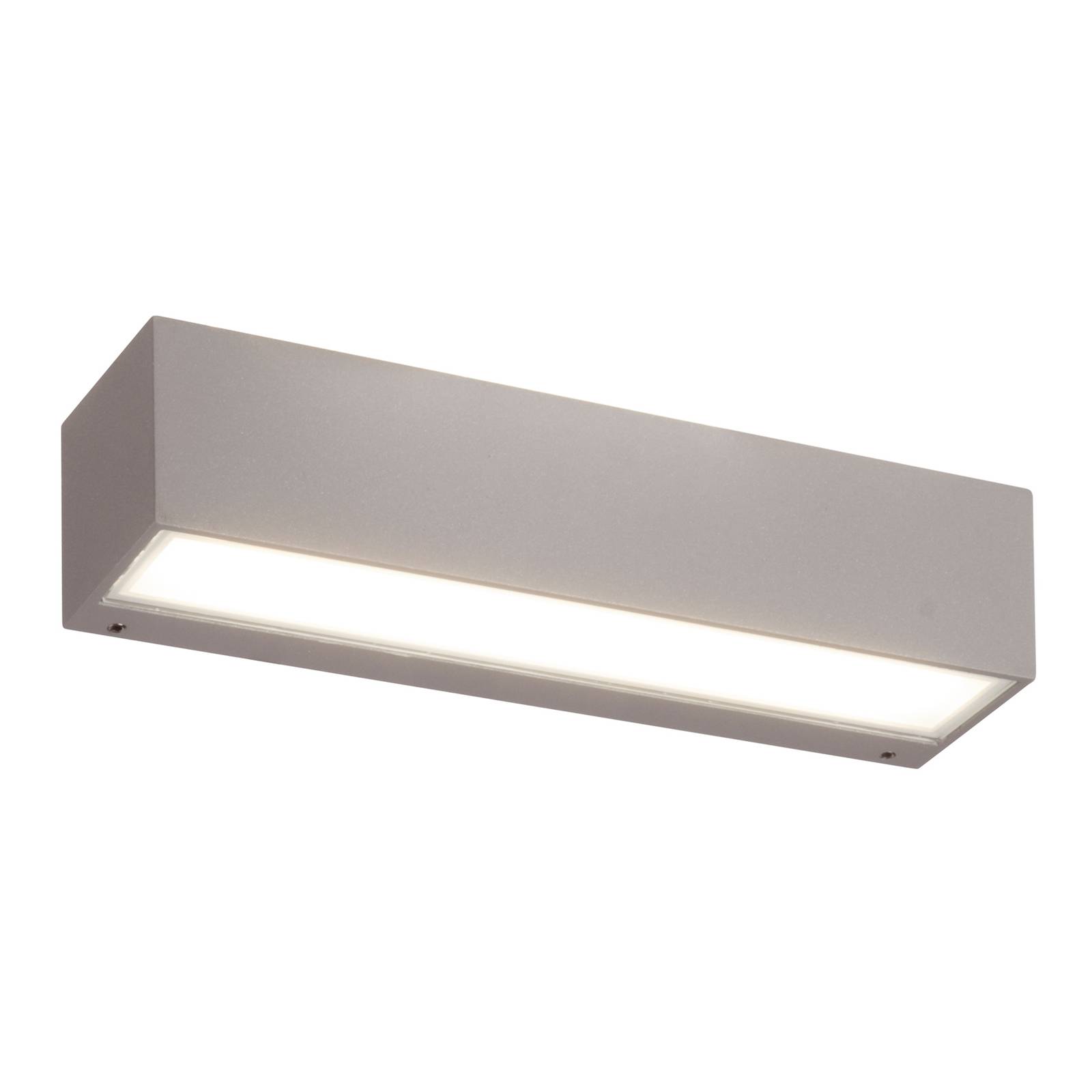 Arcchio Lengo applique LED, 25 cm, 1 lampe grise