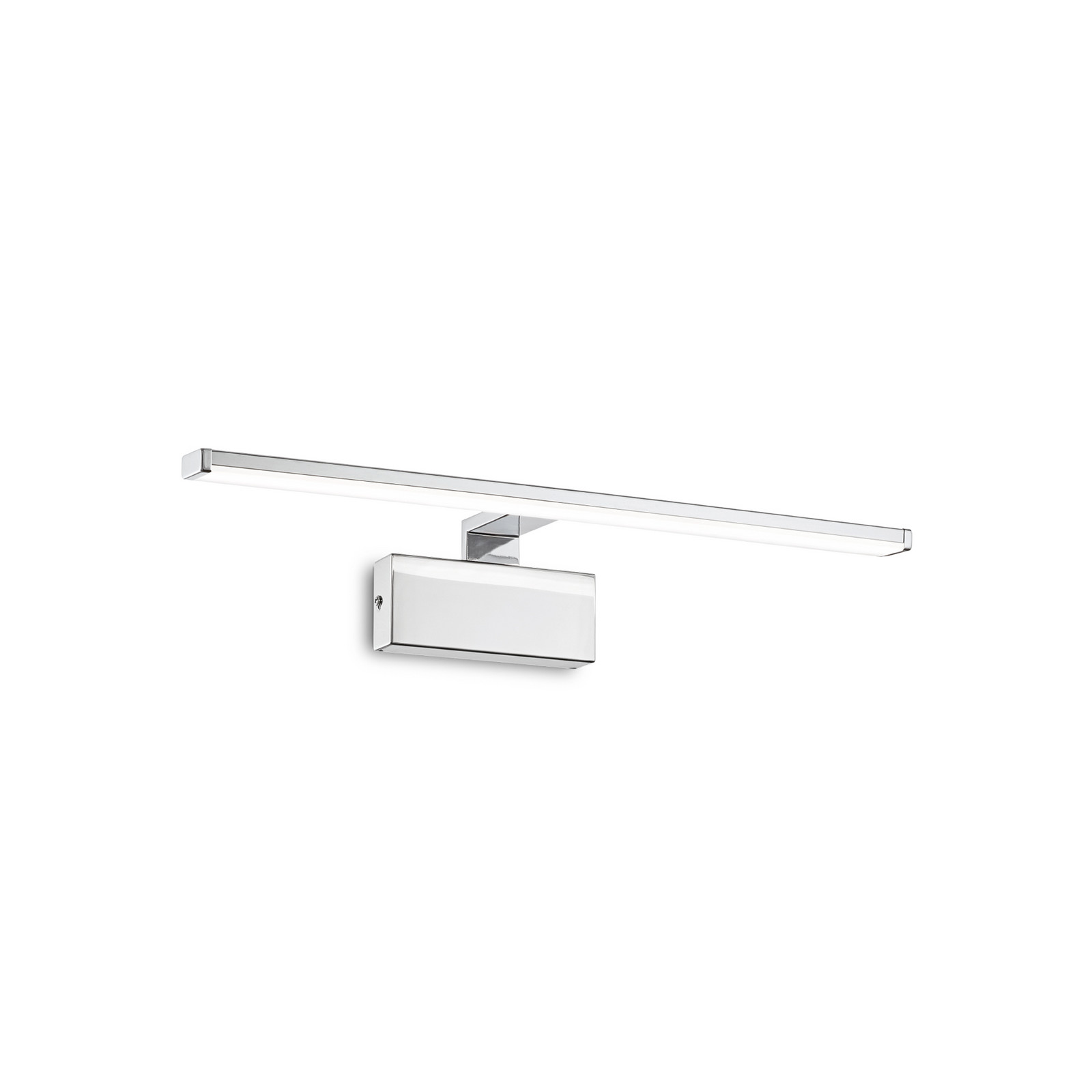 Aplică LED IDEAL LUX Alma crom metalic lățime 51 cm - Camera de zi / sufragerie - Modern