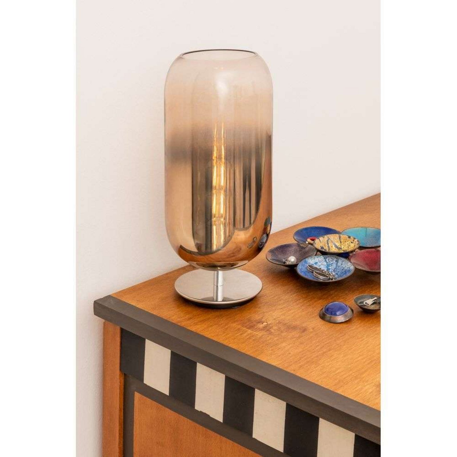 Gople Mini Stolní Lampa Copper - Artemide