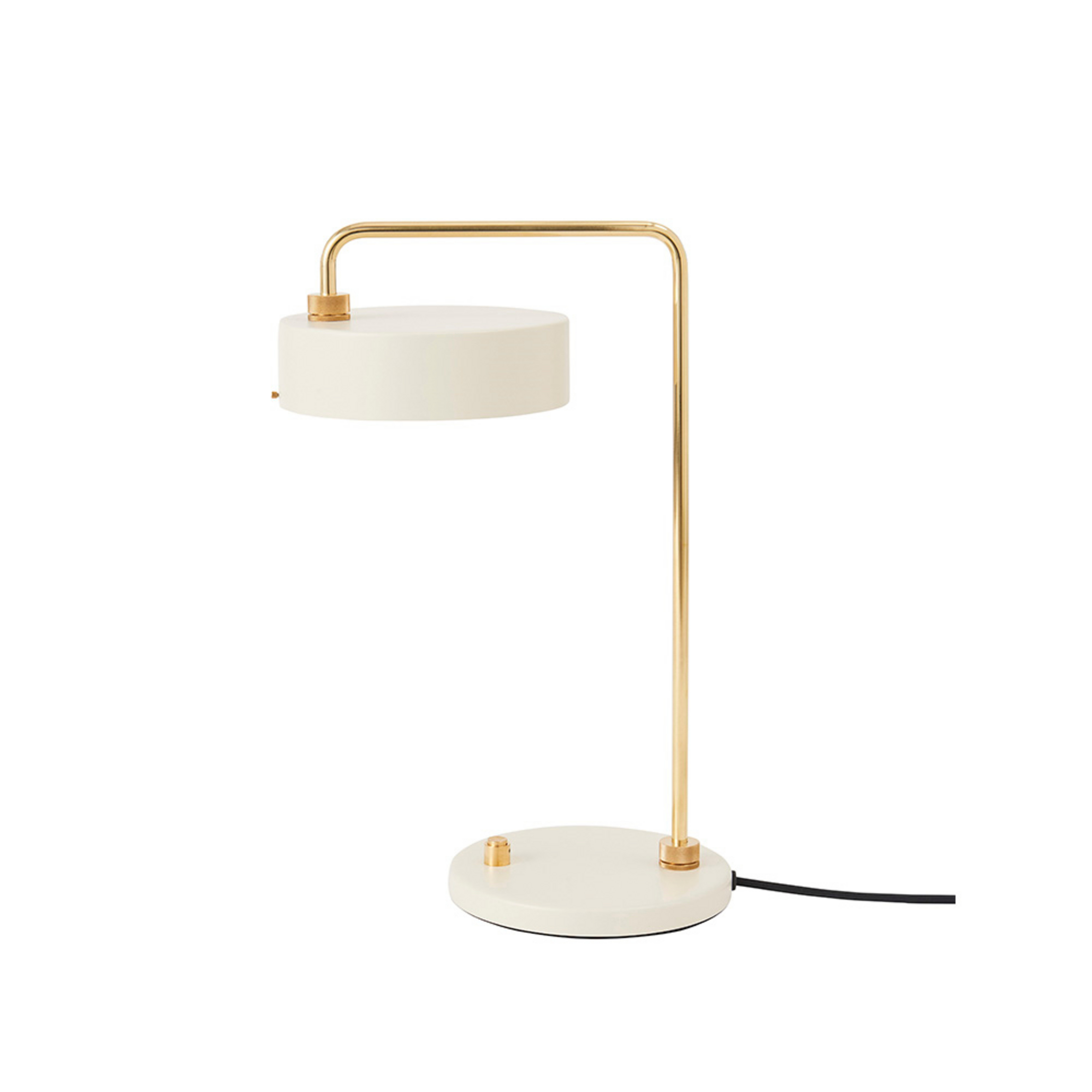 Petite Machine Table Lamp Oyster White - Made By Hand
