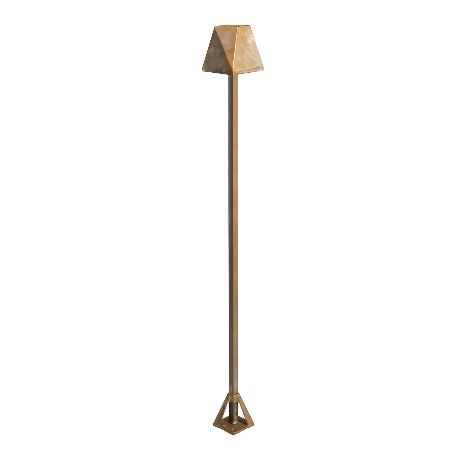 LED осветление за пътеки Silva Edge, височина 100 см, античен месинг, IP65