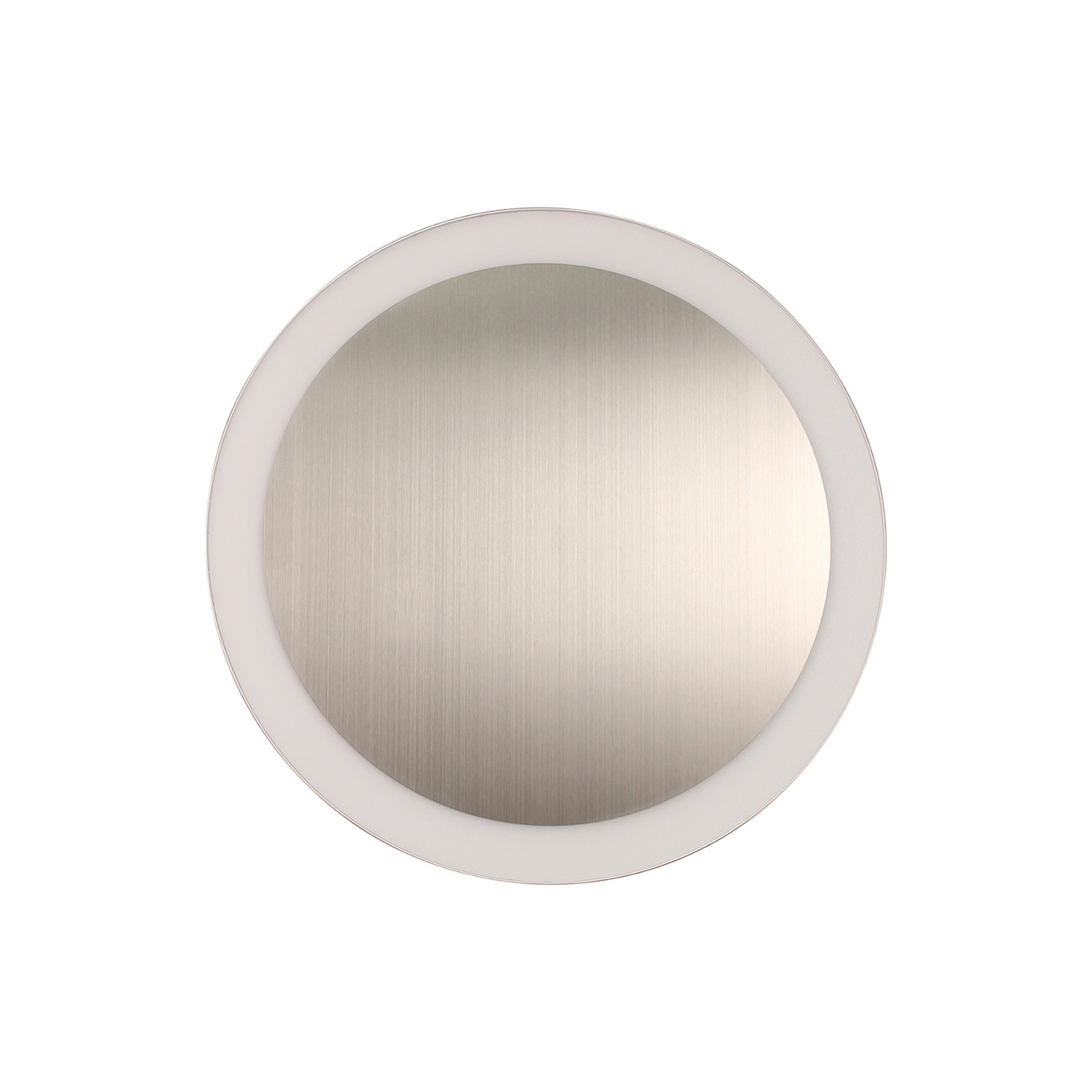 LED nástenné svietidlo Moon silver