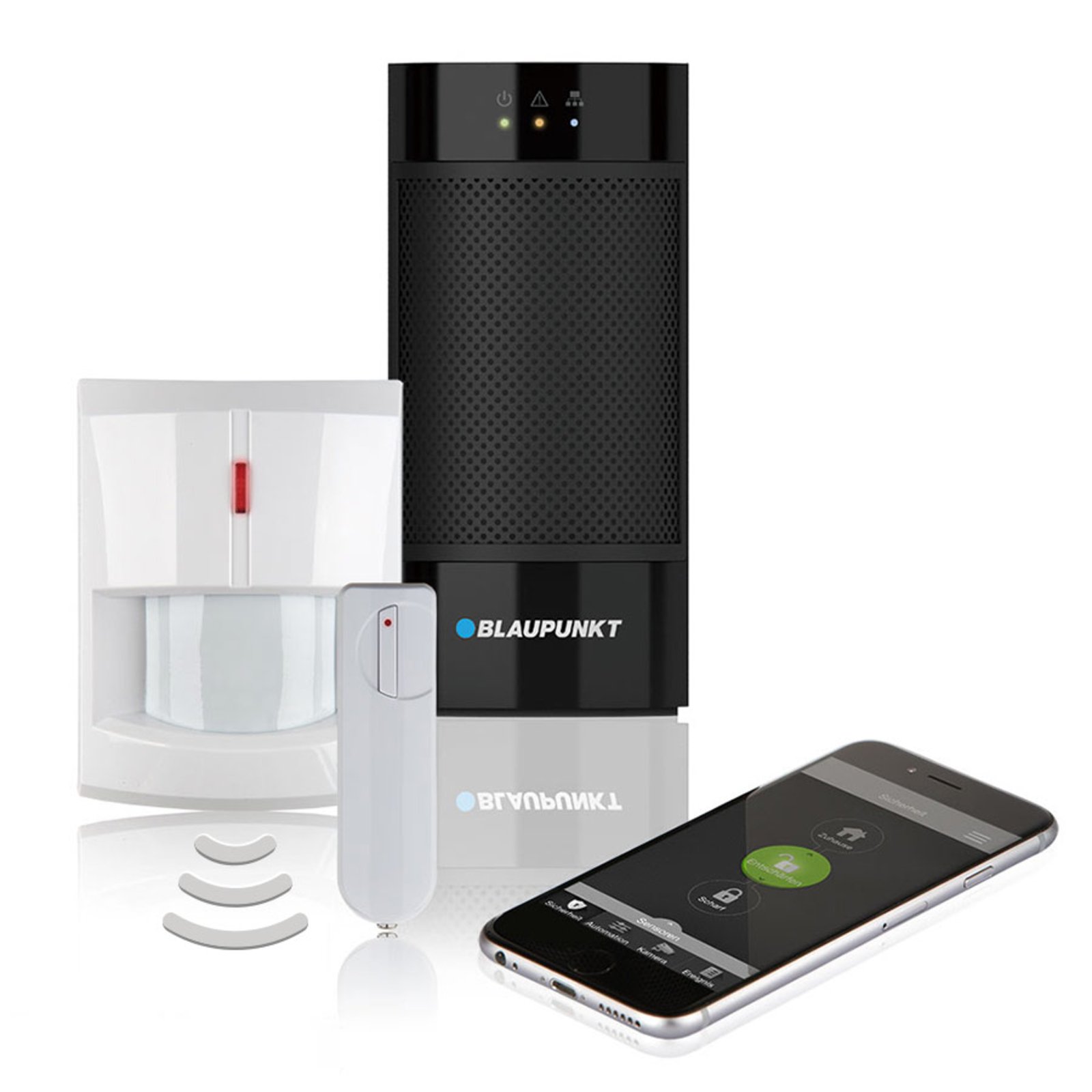 Blaupunkt Q3000 smart home alarm starter set, plastic
