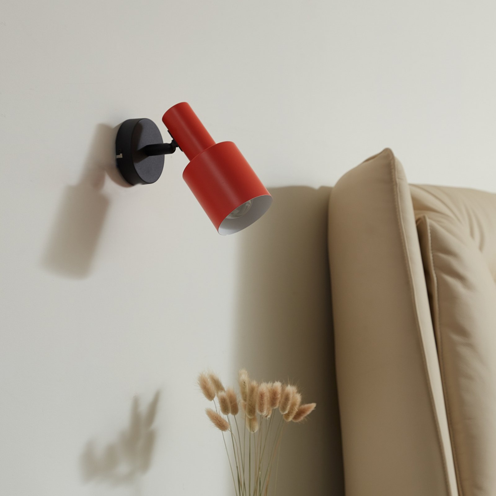 Ovelia Wandleuchte Orange/Black - Lindby