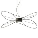 Axolight Hoops 2 LED hanglamp, zwart