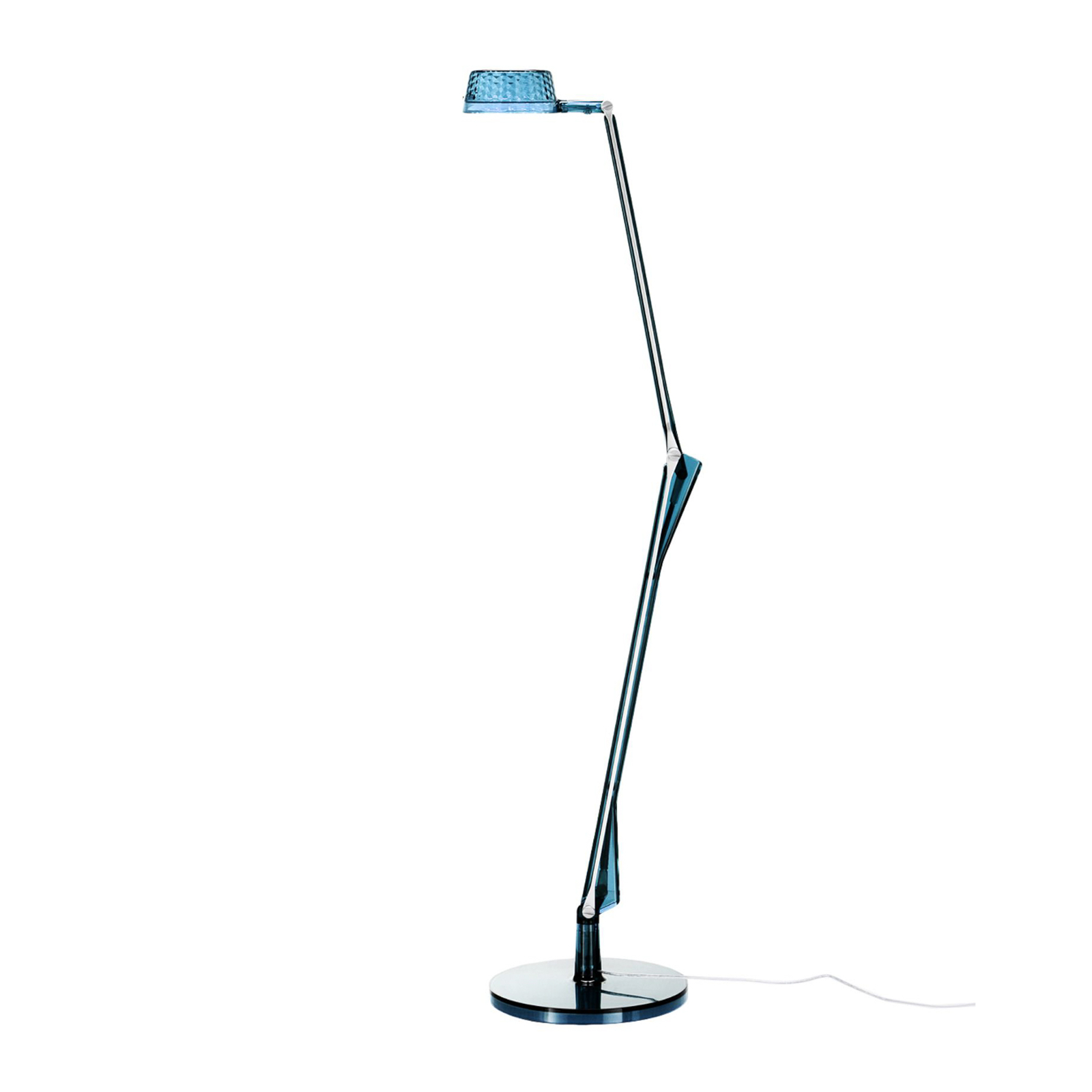 Kartell Aledin Dec – stolná LED lampa, modrá