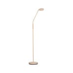 LED-Stehlampe Sorento, Höhe 138 cm, sandfarben, Metall, CCT