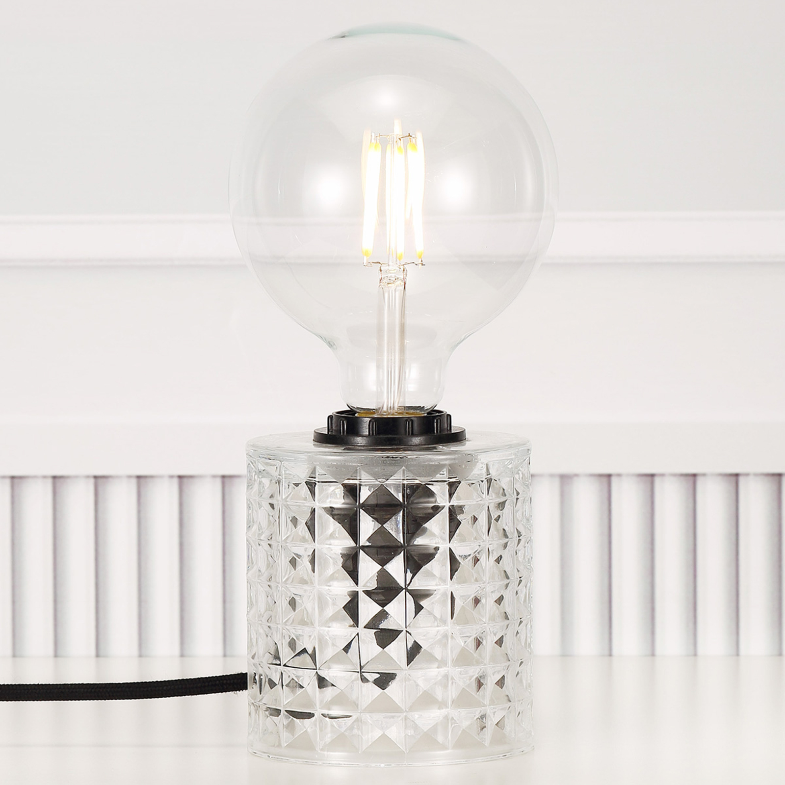 Made of glass - Hollywood table lamp clear