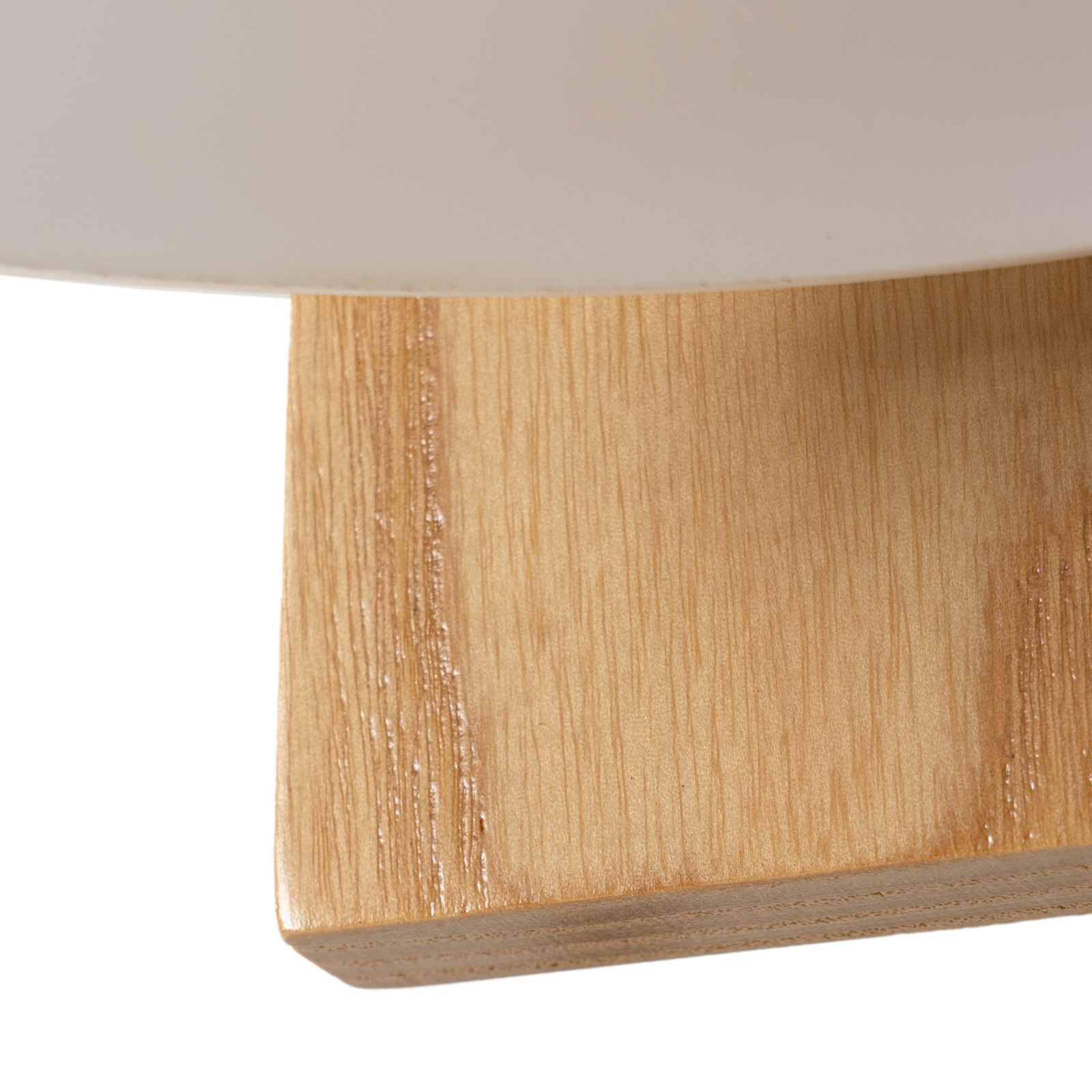 Lucande Rhea nástenné svietidlo so svetlým drevom
