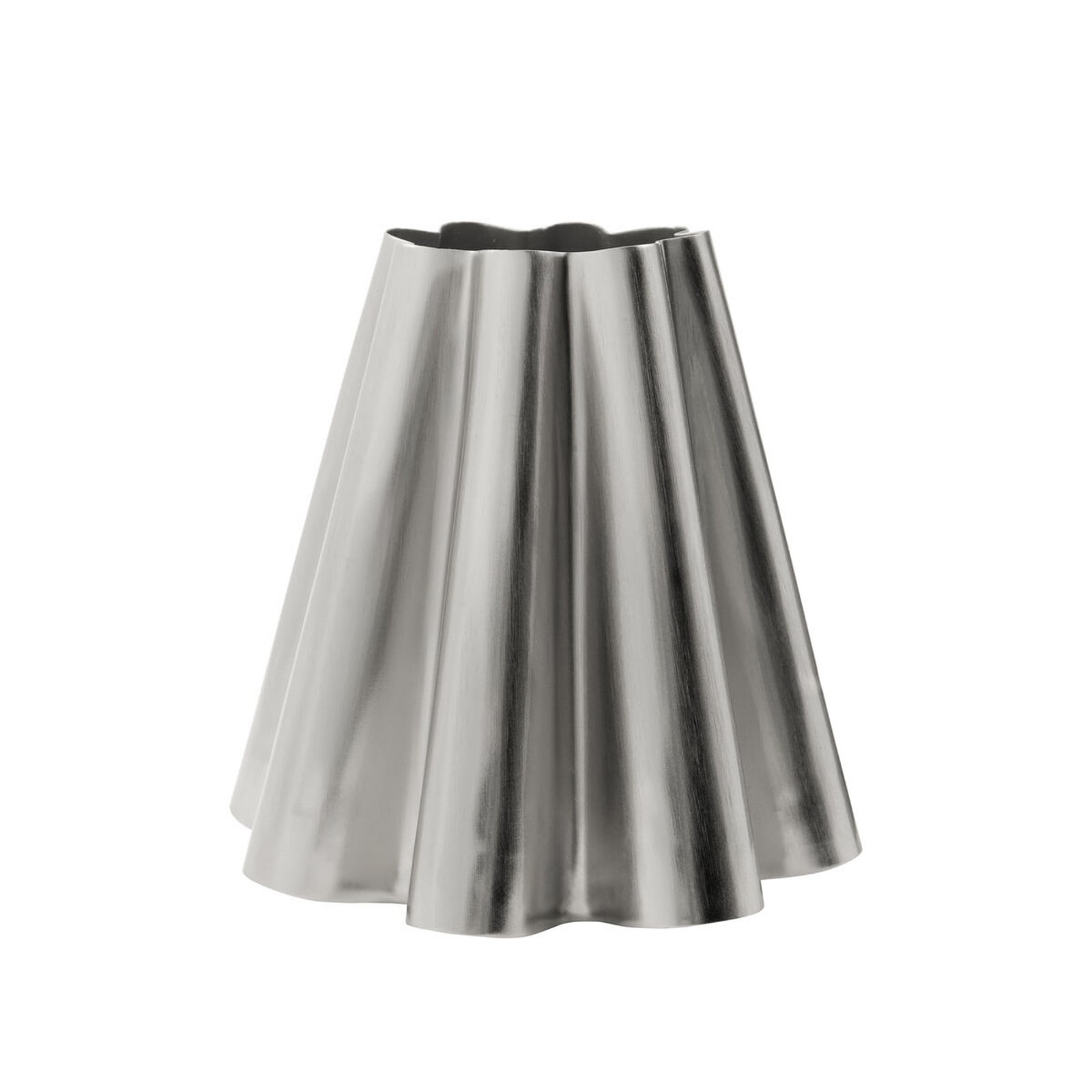 Abajur Flola, prateado, altura 16 cm, metal - House Doctor