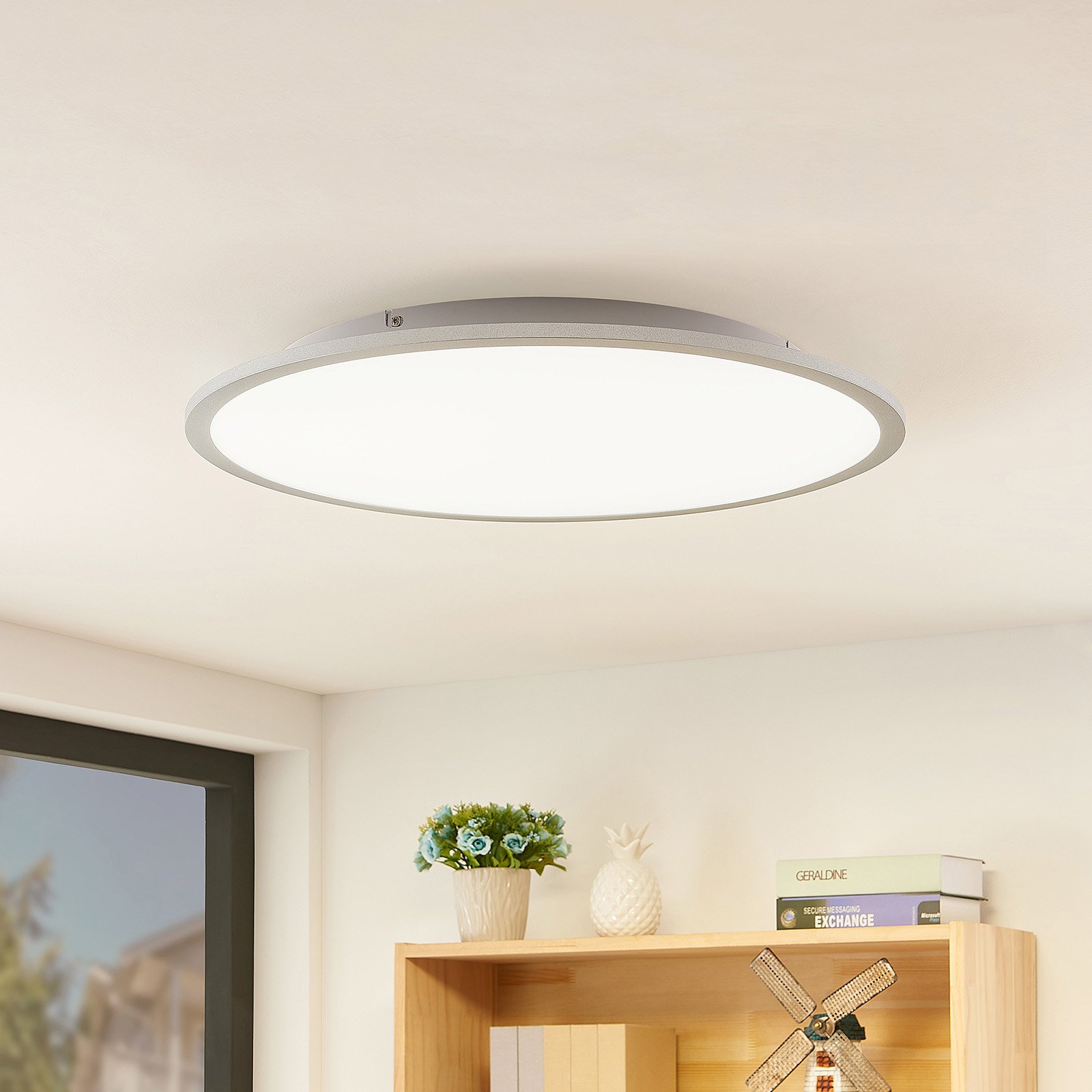 Lindby Narima LED ceiling lamp, CCT, Ø 60 cm