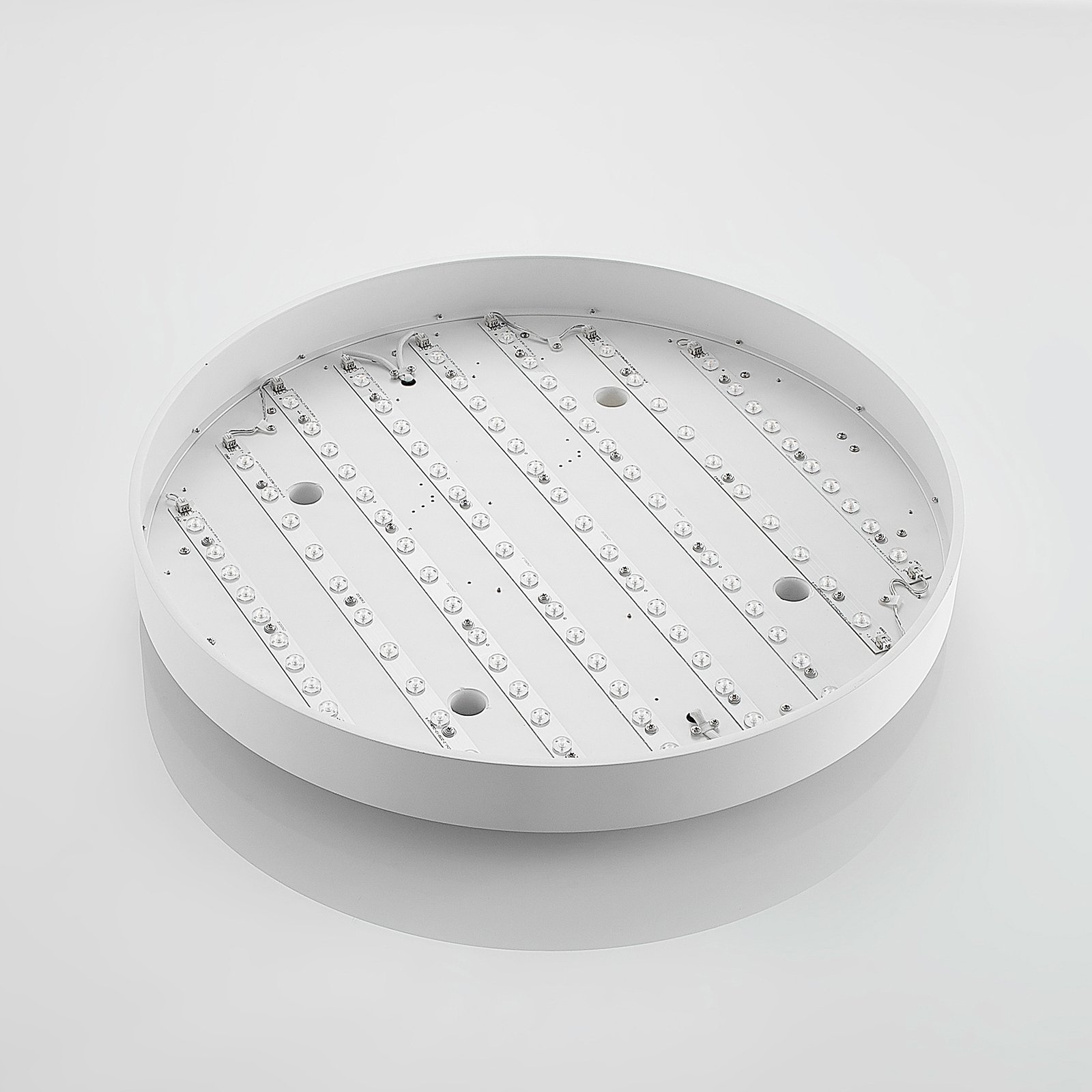 Arcchio LED-Deckenlampe Vanida, weiß, Ø 60 cm, up/down
