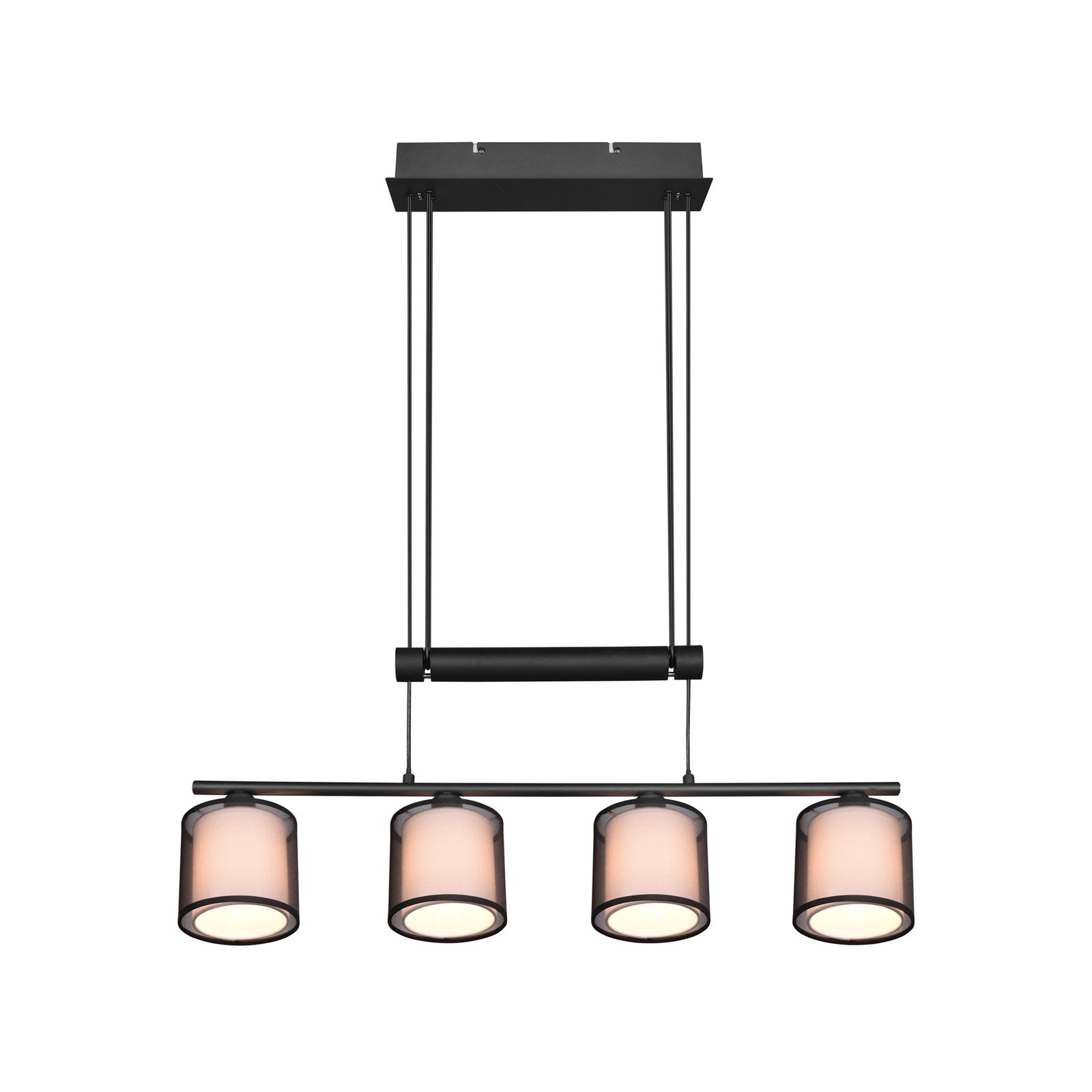 Burton hanglamp, 4-lamps