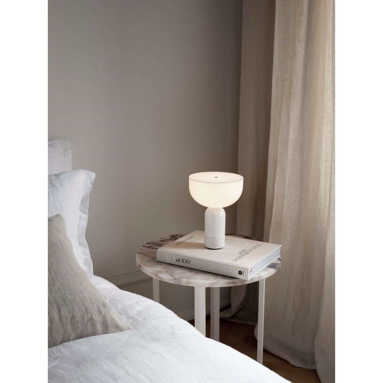 Kizu Portable Lampada da Tavolo White - New Works