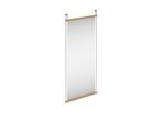 Suspended Mirror Large Stejar/Satin Alamă - Woud