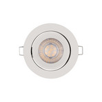 OSRAM LED-Einbauspot 3er-Set, weiß, Ø 9 cm, Metall, 827, dim