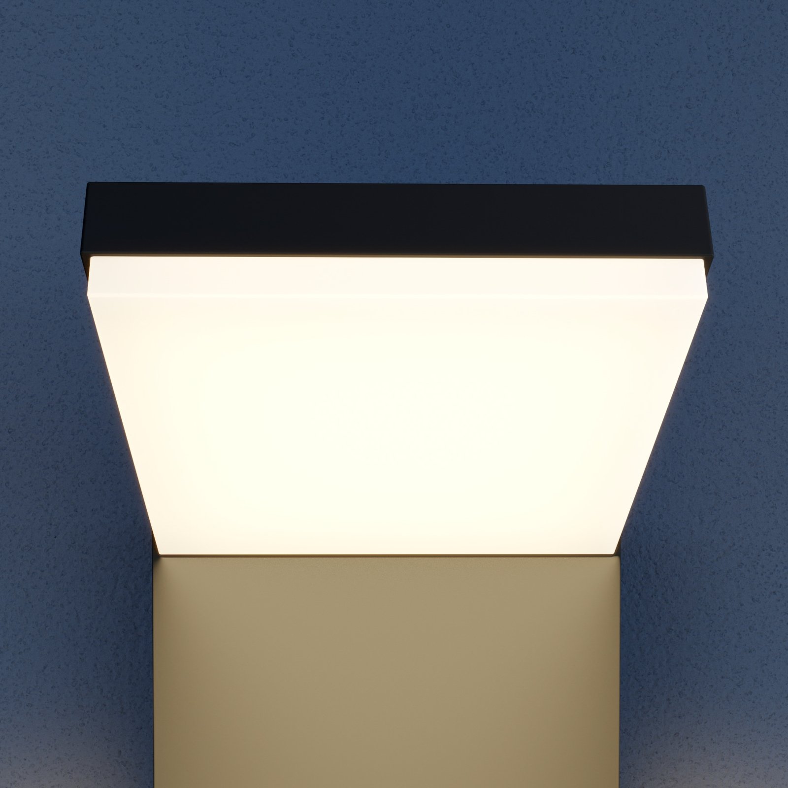 Yolena Außen Wandleuchte Dark Grey White - Arcchio