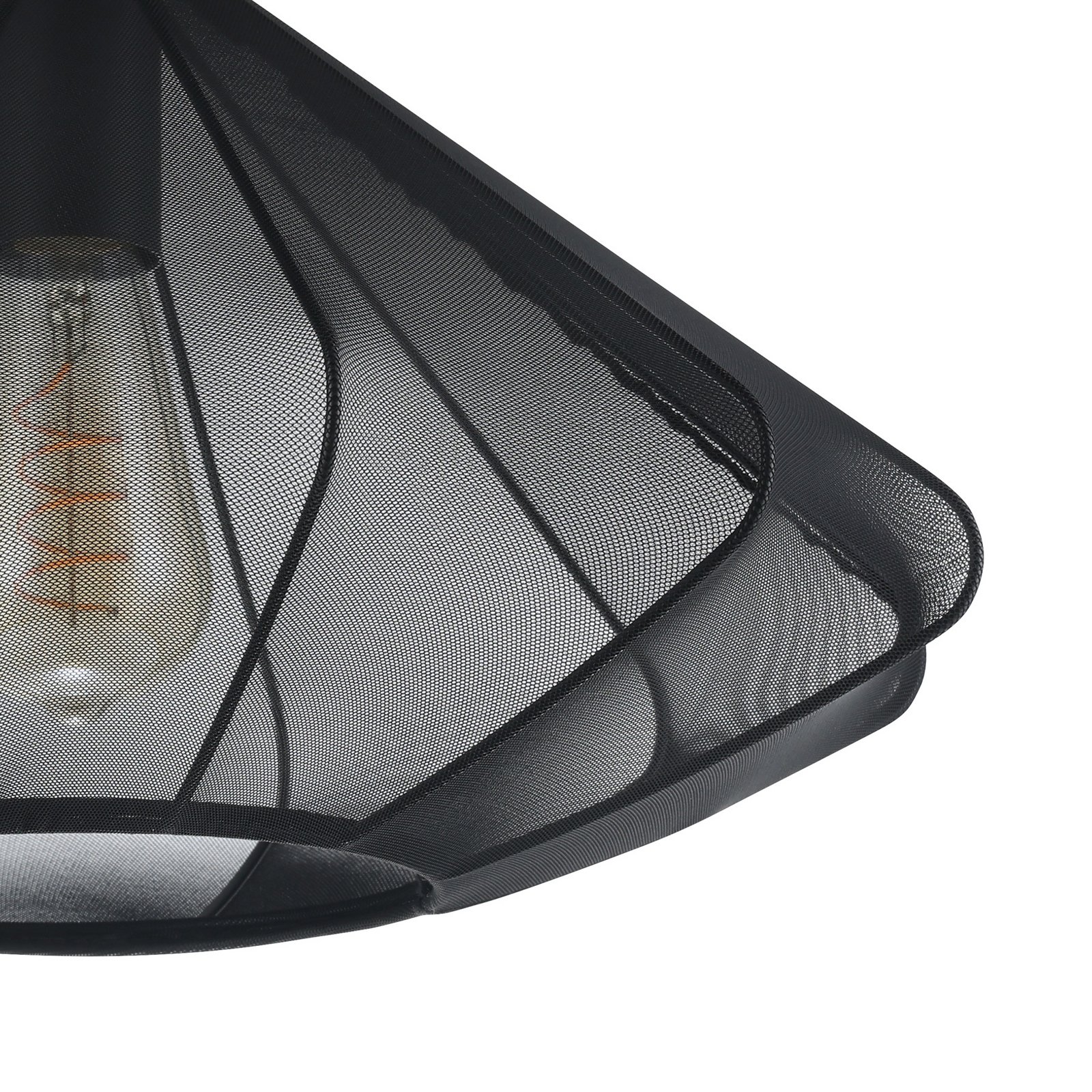 Obesek Dolwen, črna barva, Ø 42,5 cm Obesek Dolwen, črna barva, Ø 42,5 cm