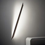 Knikerboker Schegge LED wall light, coffee