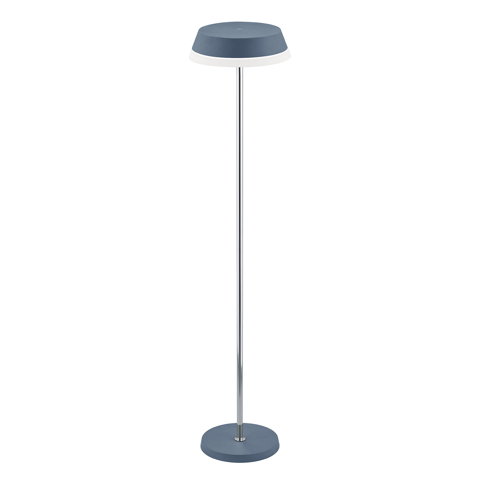 B-Leuchten Joy LED floor lamp, battery, anthracite, for Living / Dining Room, metal, acrylic, 1.8 W, energy efficiency: A+, H: 120 cm