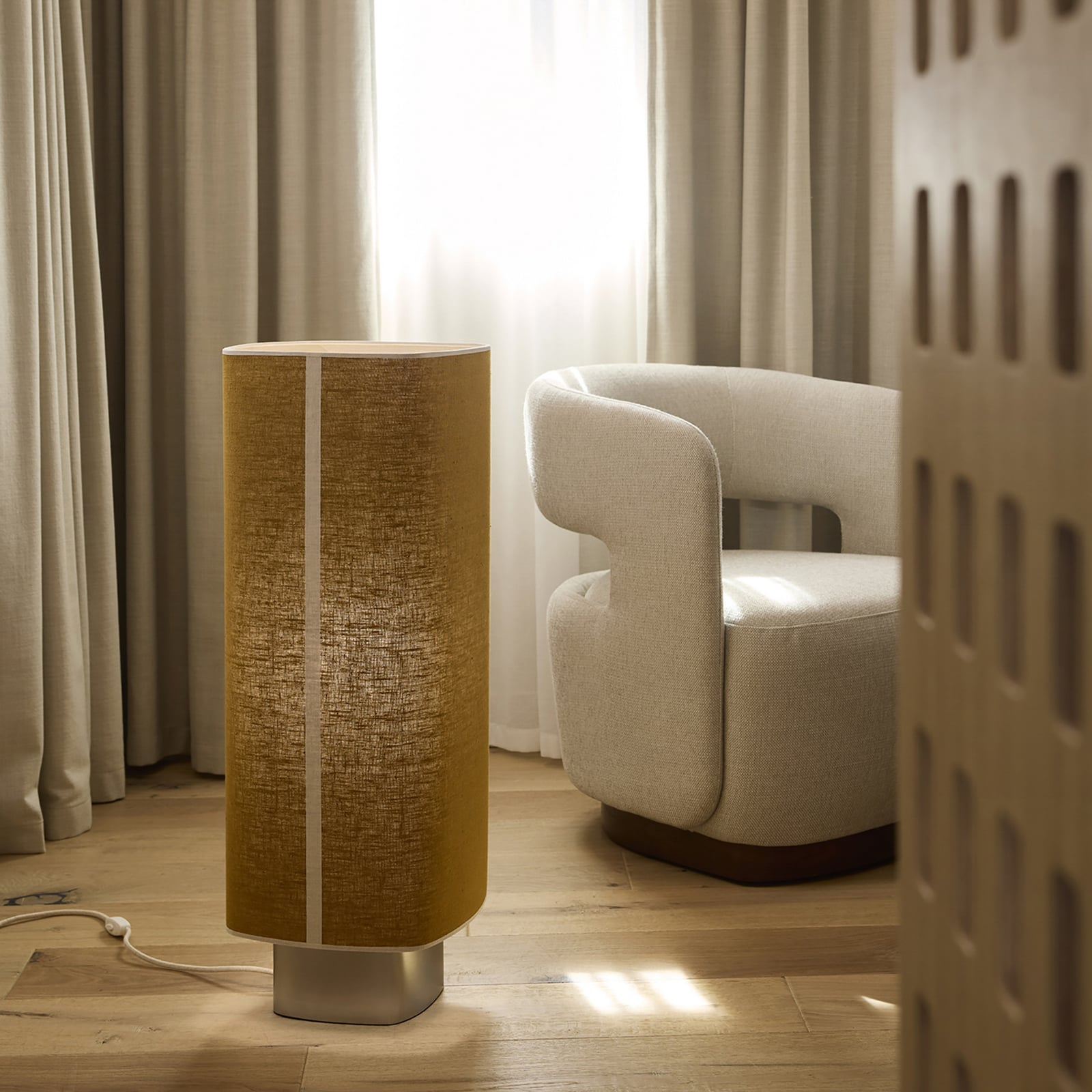 Piantana Dolce, giallo curry - MARKET SET