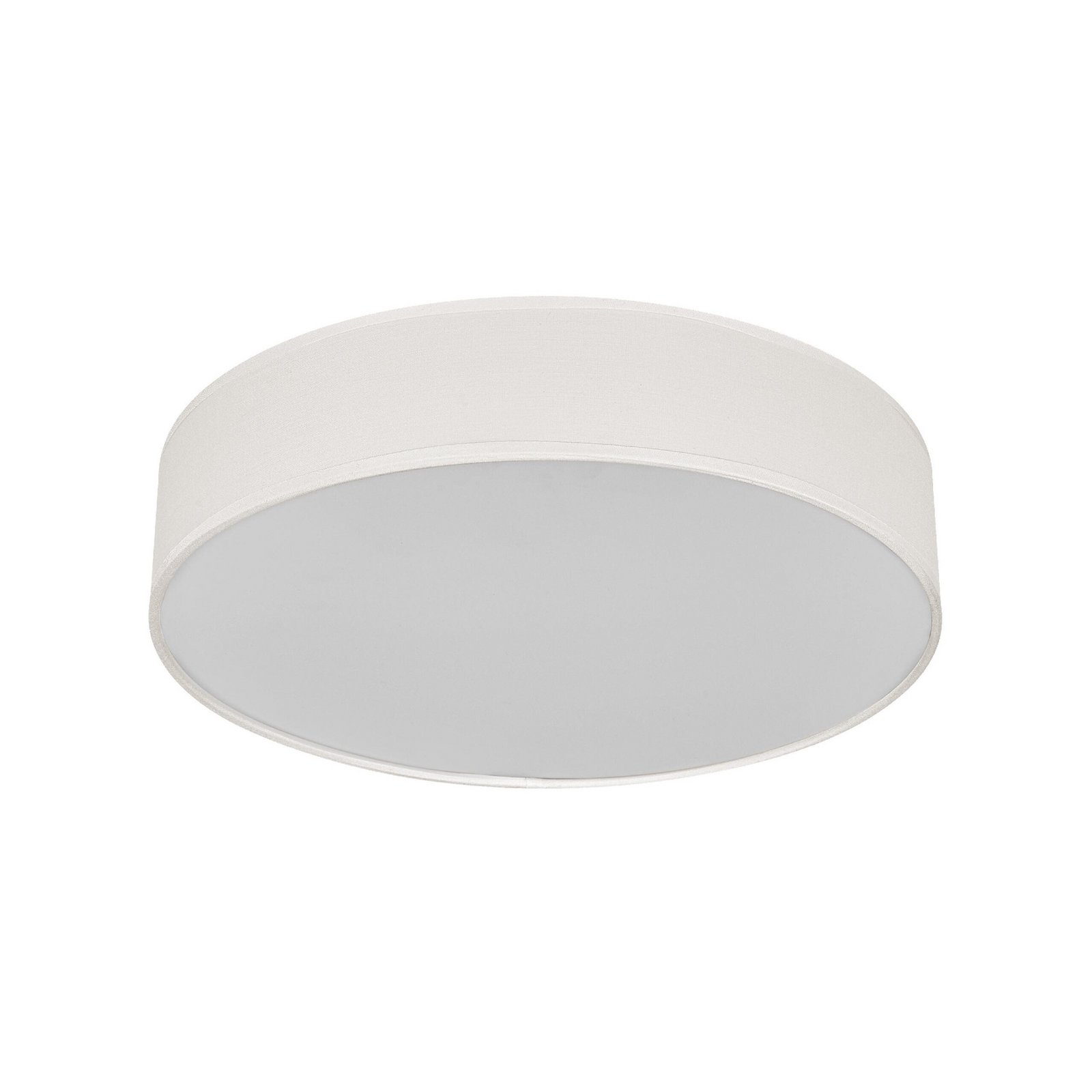 Lampa sufitowa OSRAM ORBIS PARIS, beżowa, Ø 48 cm, tekstylna, E27