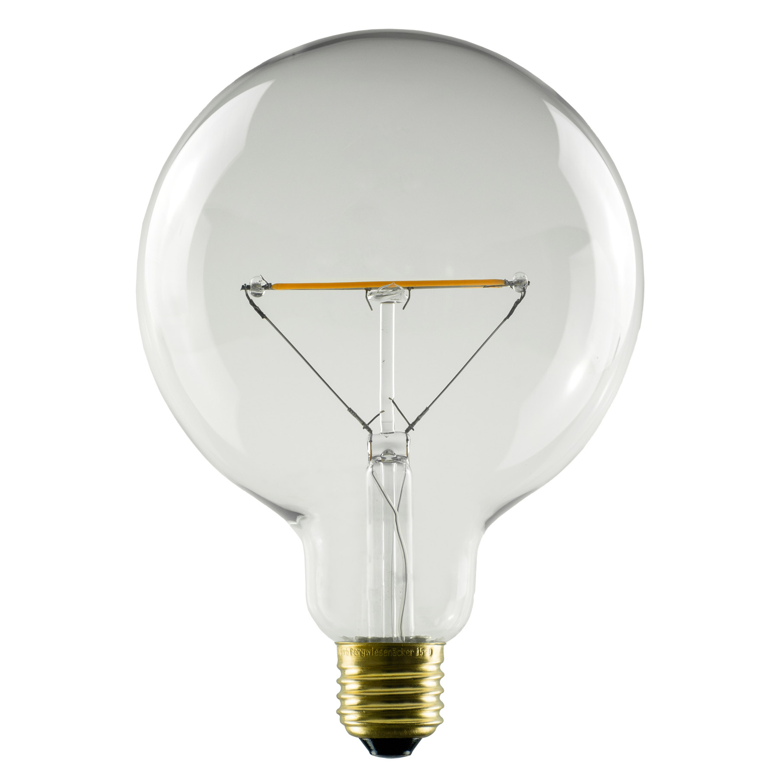 Segula LED globo E27 5W G150 2.200K dimmerabile trasparente