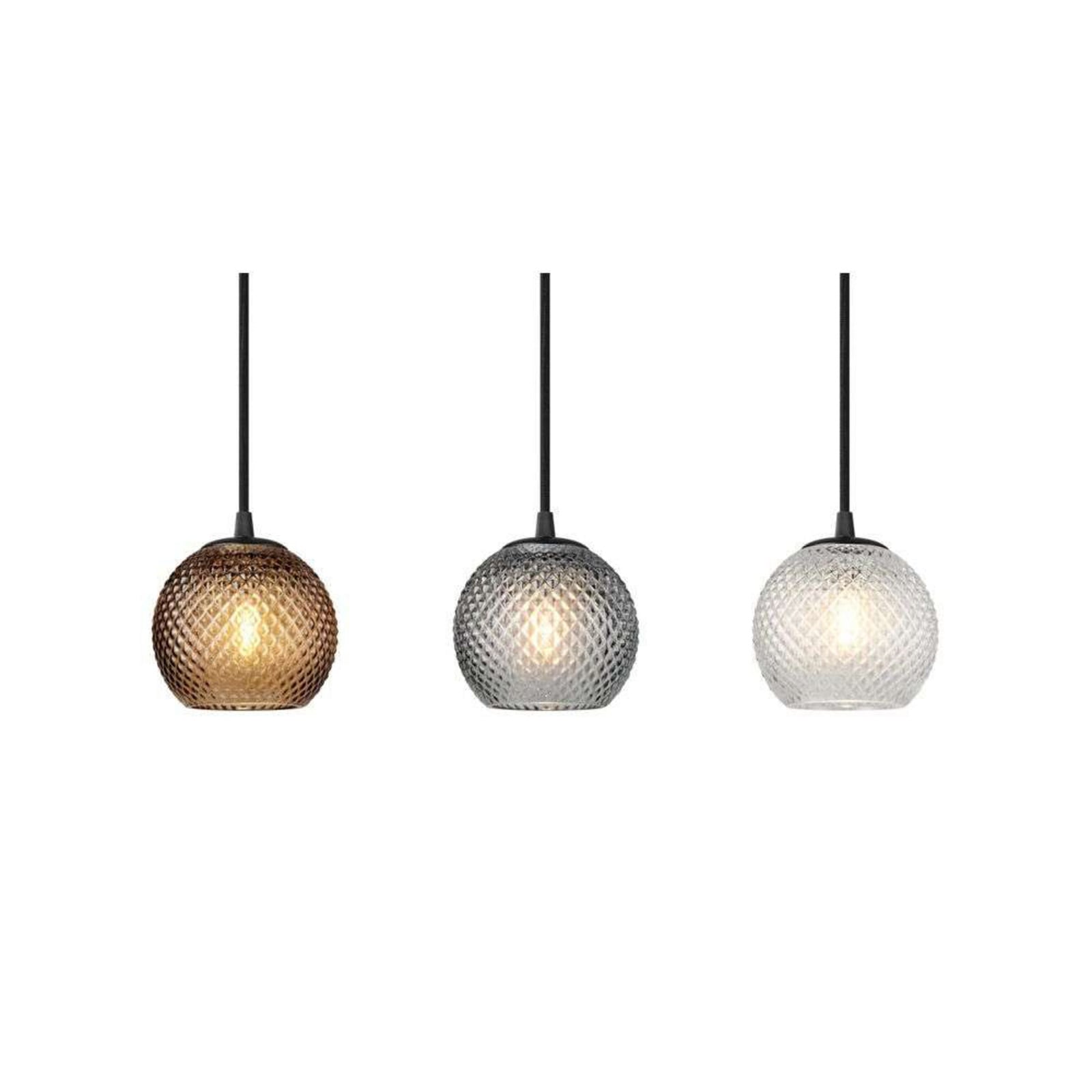 Nobb Ball Pendelleuchte Small Amber Halo Design - Esszimmer - Glas