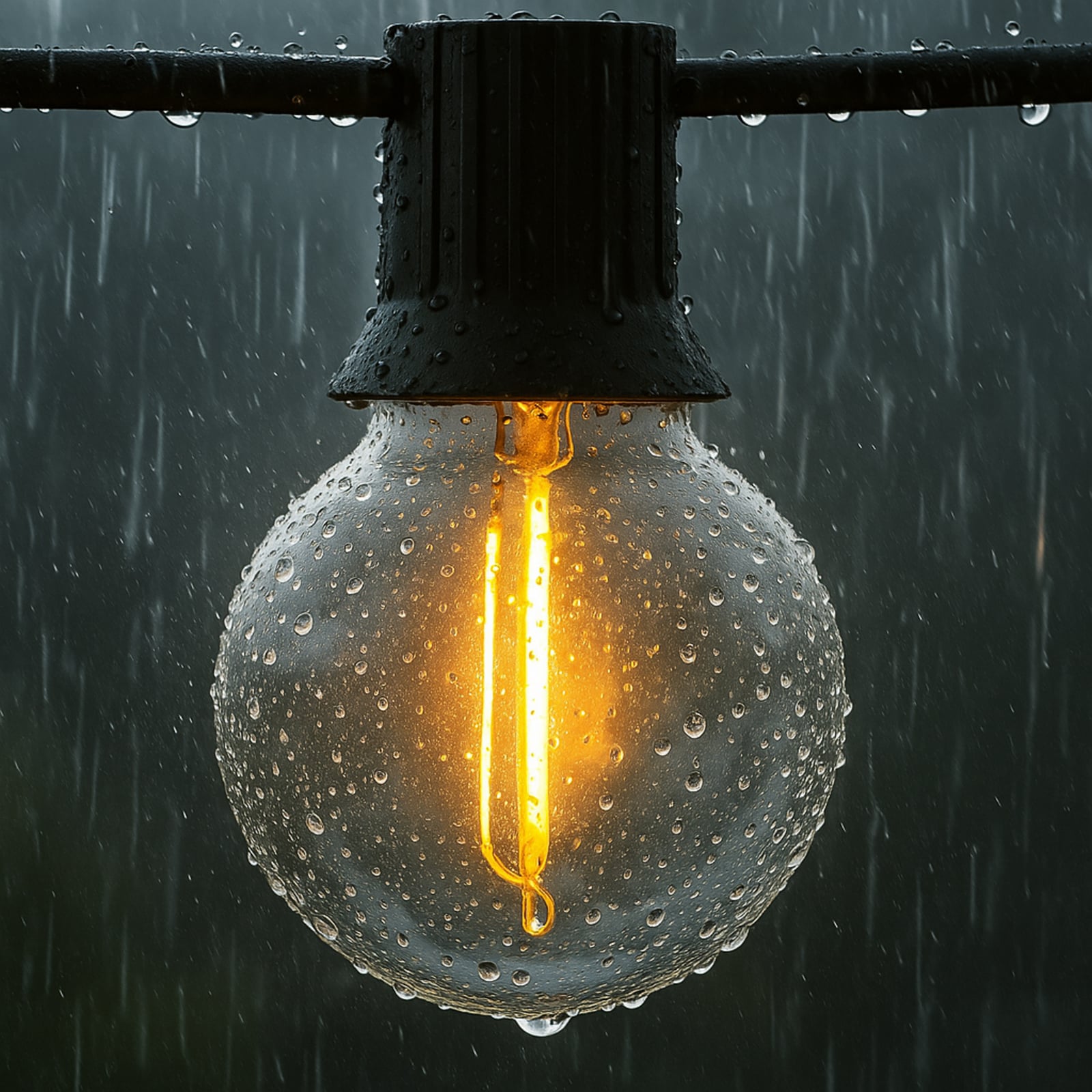 Calex Solar-LED-Lichterkette Vista, IP44, Fernbedienung