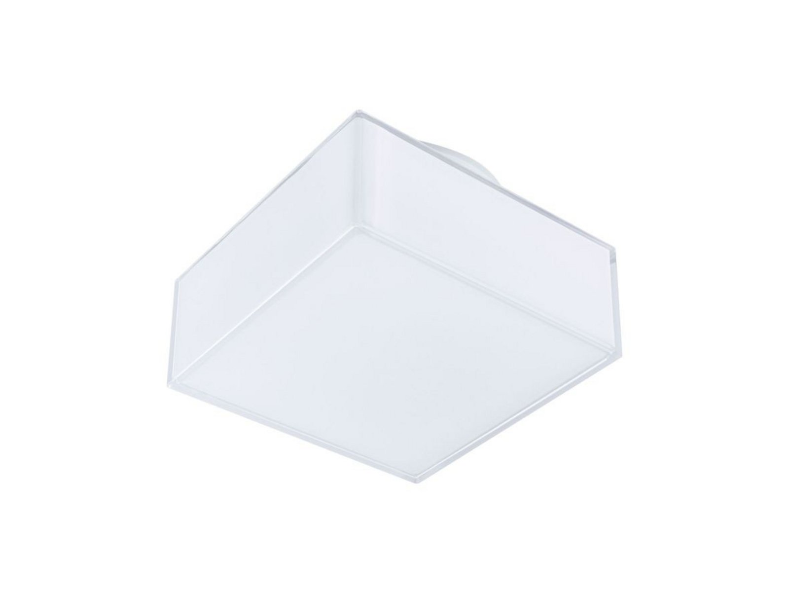 Maro LED Plafonieră IP44 Square Alb - Paulmann