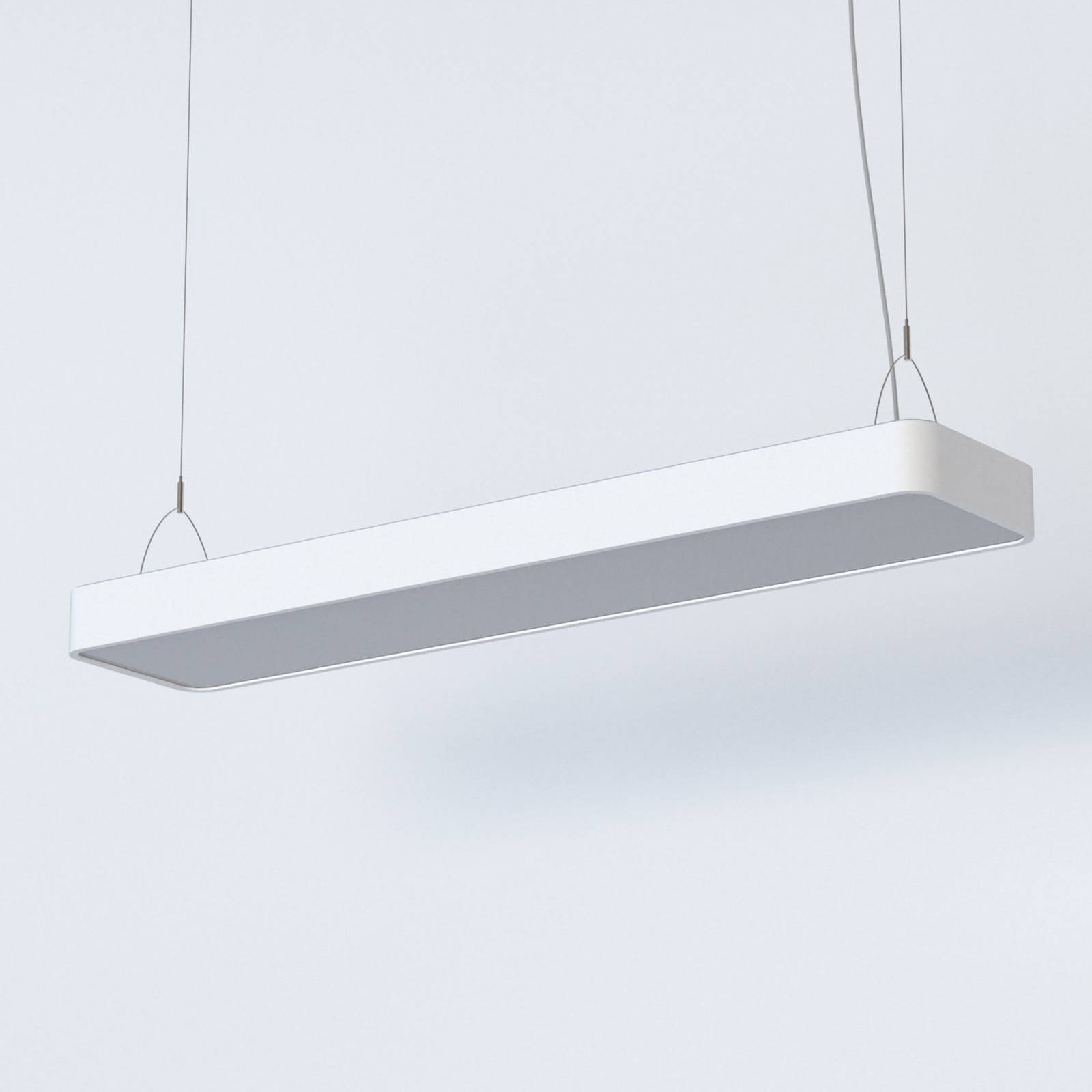 Euluna Soft hængelampe hvid 93,5 cm