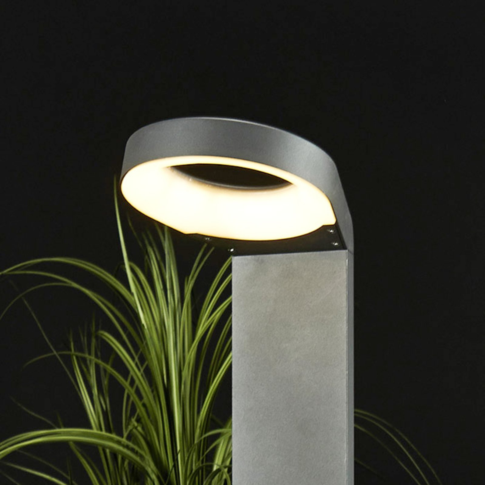Jarka LED Tuinlamp Anthracite - Lucande