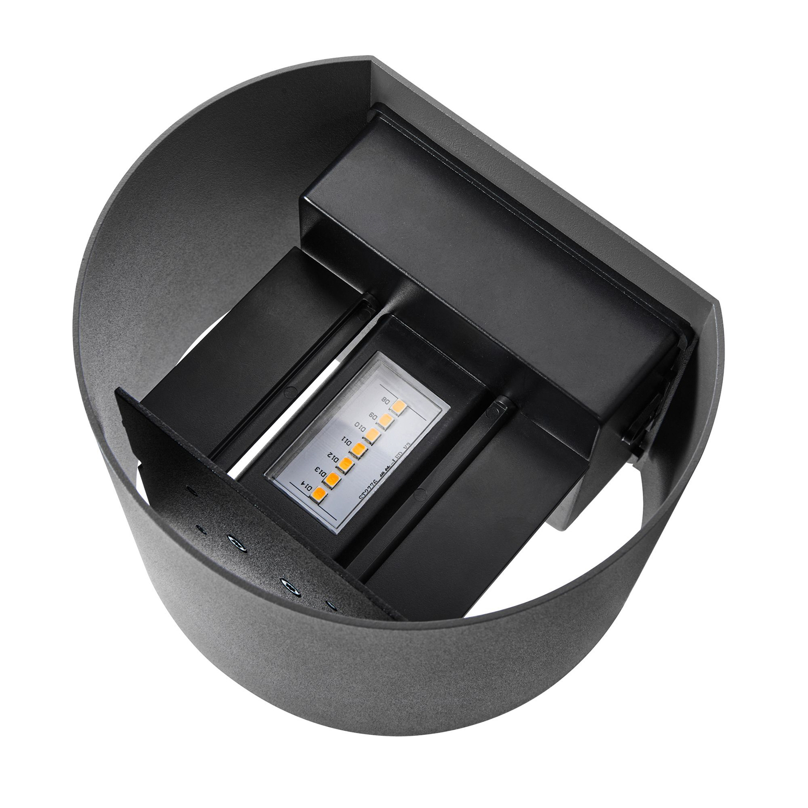 Milda Candeeiro de Parede Exterior Anthracite - Nordlux