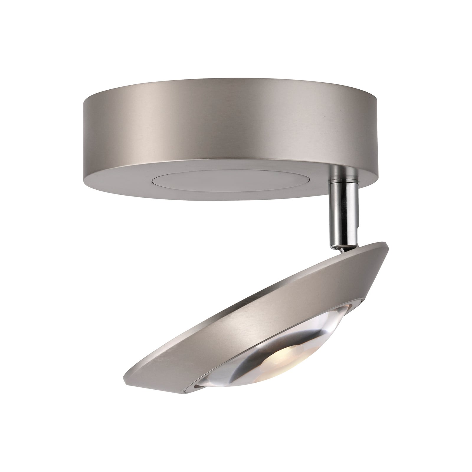Oculis LED-Deckenlampe, silberfarben Ø15cm Eisen/Glas - PURE Oculis LED-Deckenlampe, silberfarben Ø15cm Eisen/Glas - PURE