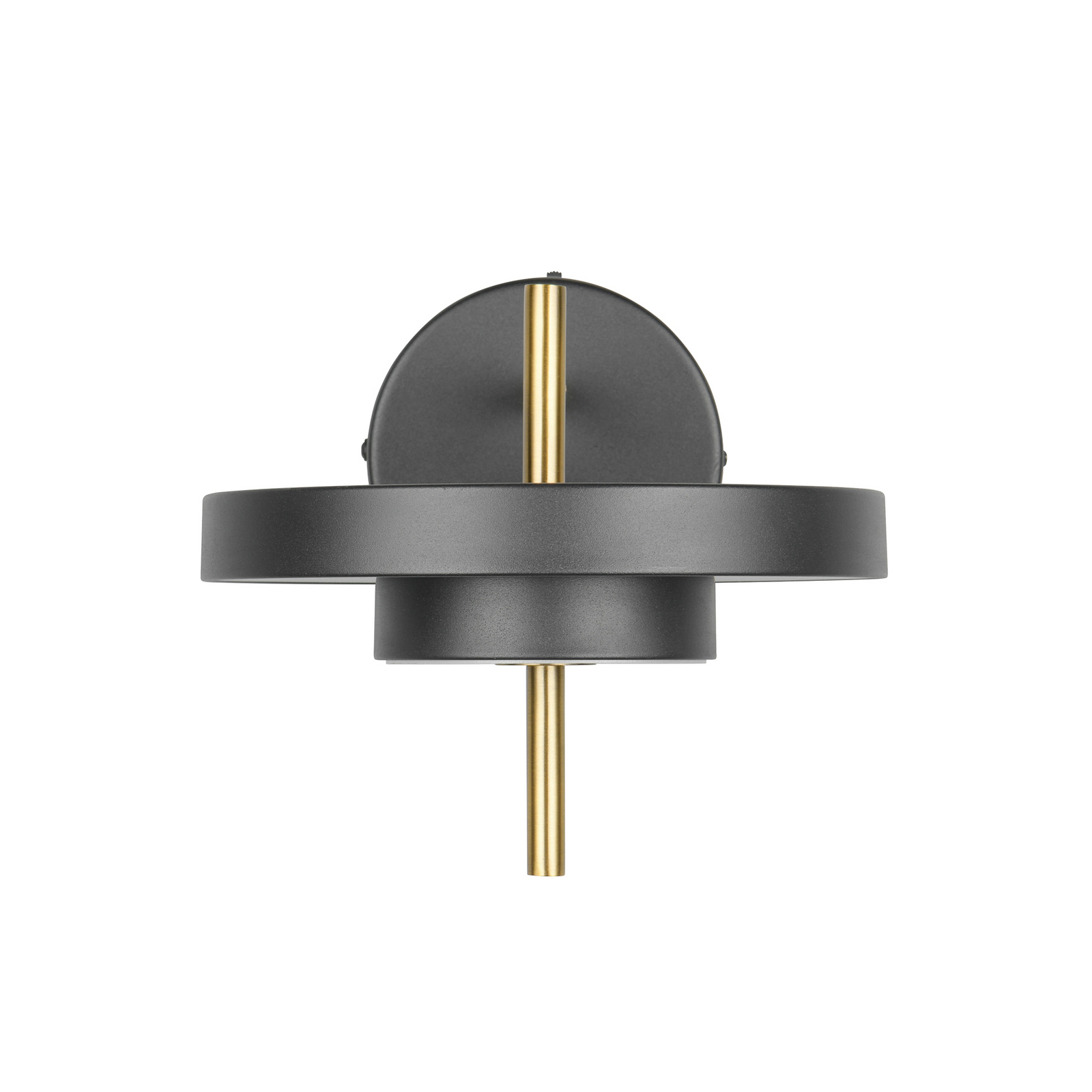 LED stenska svetilka Keaton, črna/zlata barva Ø 20 cm kovina, CCT LED stenska svetilka Keaton, črna/zlata barva Ø 20 cm kovina, CCT