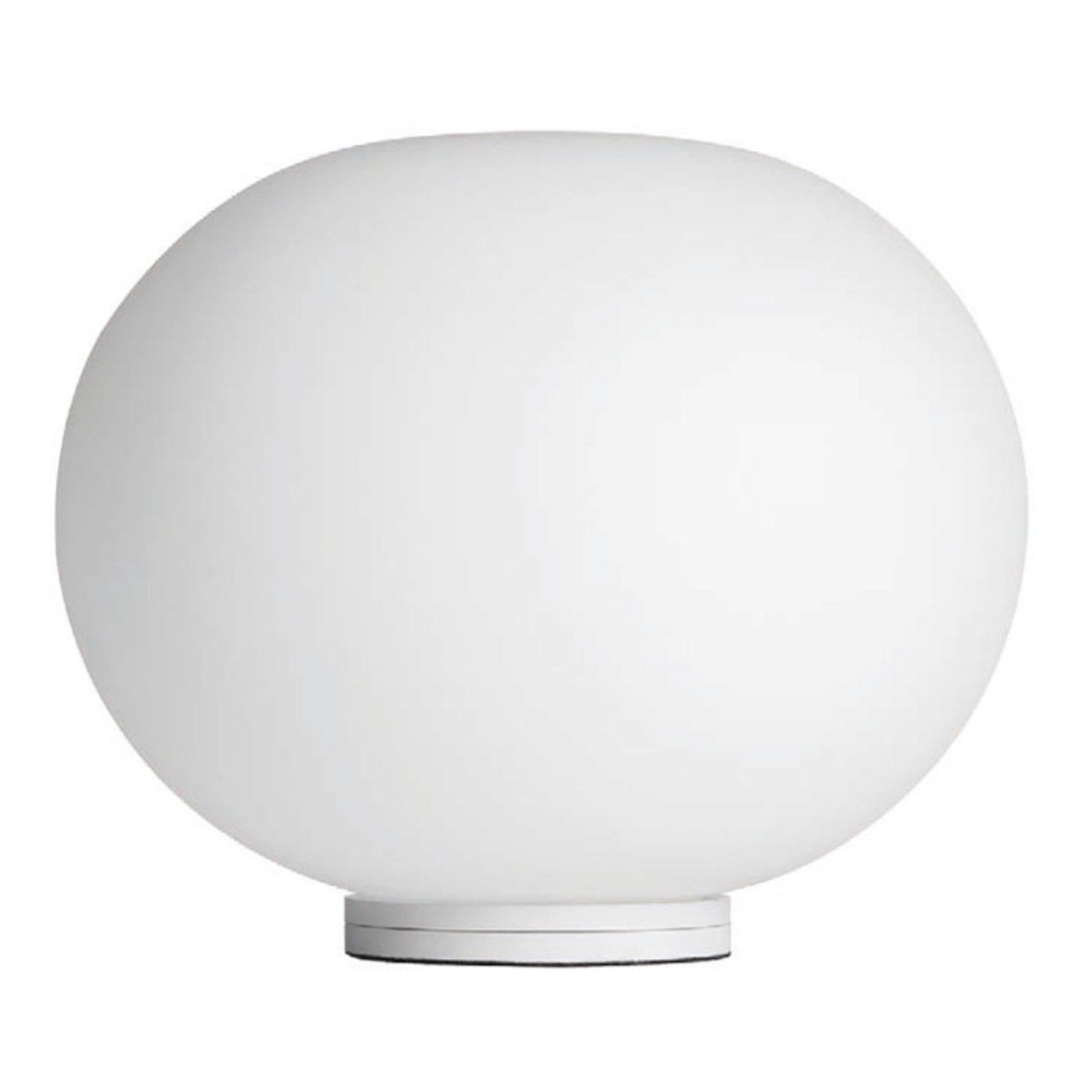 Flos Glo BAll Basic Zero – hvit bordlampe | Lampegiganten.no Glo Ball Basic Zero Bordlampe Flos
