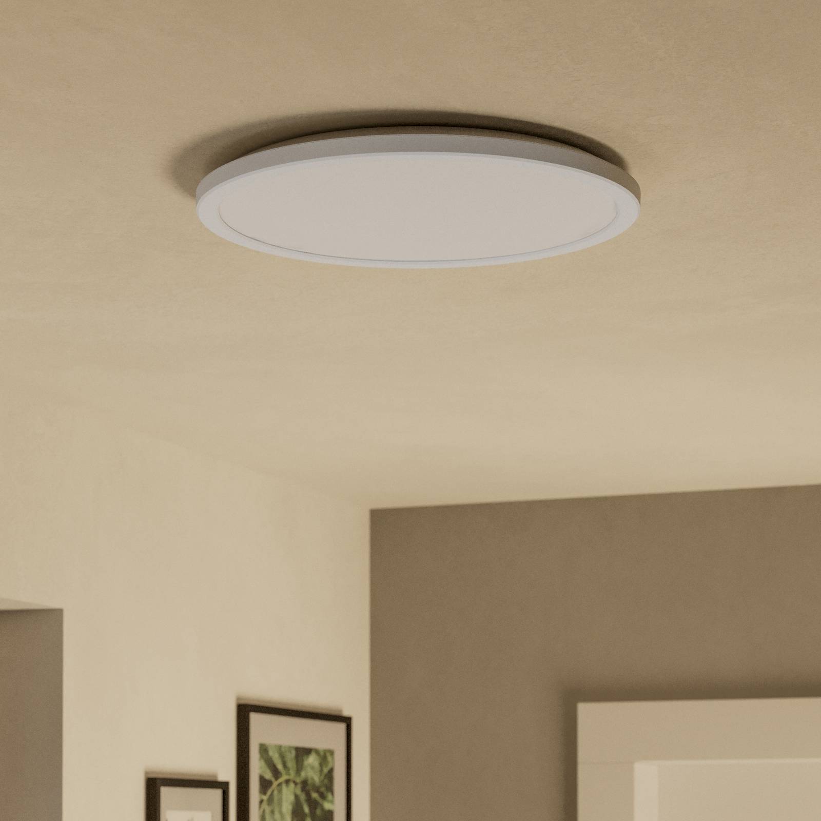  Eglo Connect Eglo Connect Led Ceiling Lamp Rovito-z, White, ø 39 Cm 